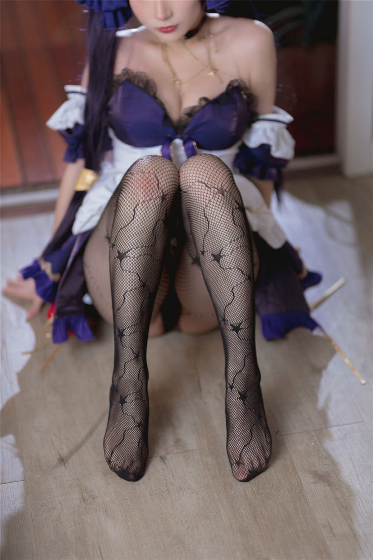 Cosplay 是三不是世 原神莫娜女仆 30