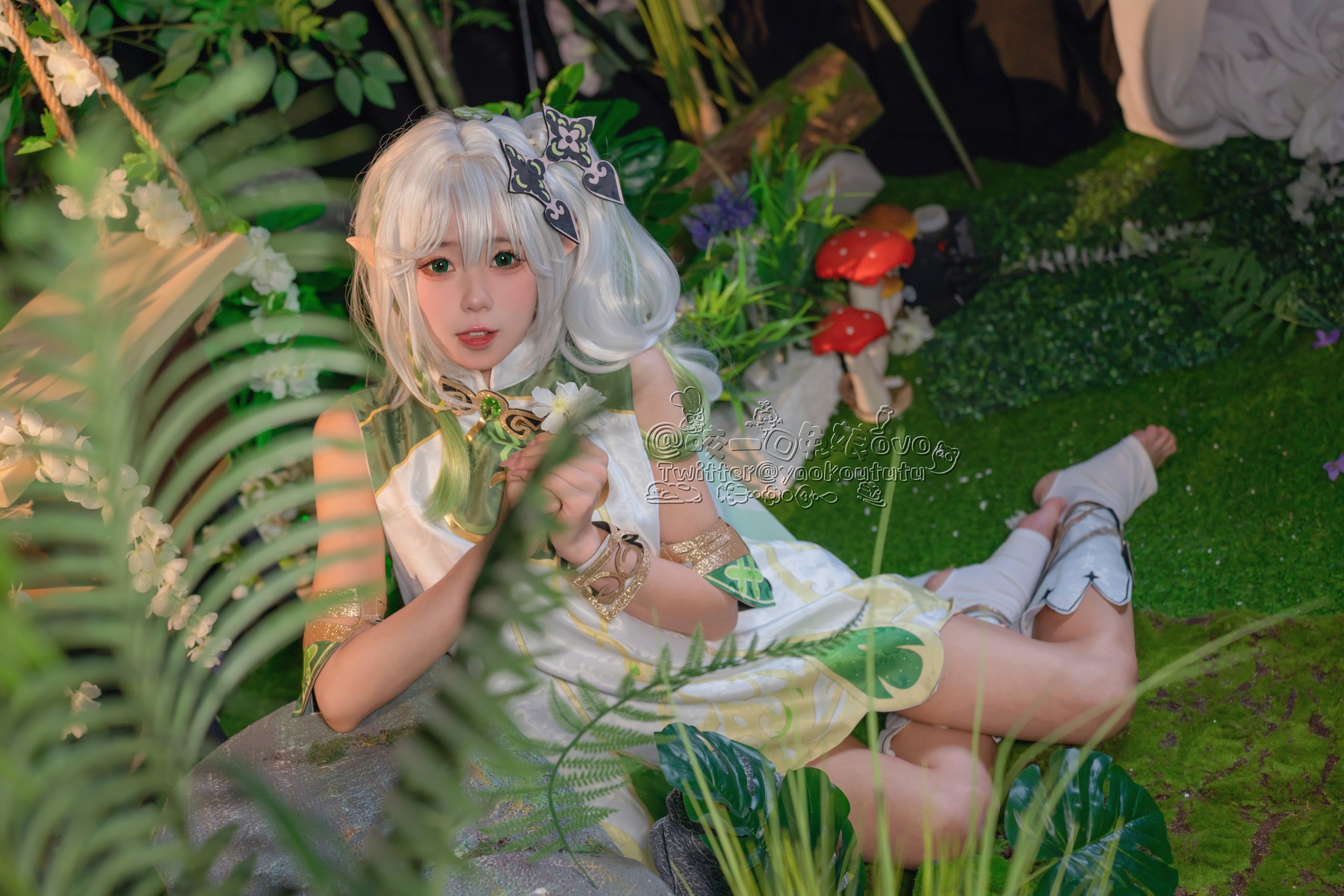 Cosplay 黏黏团子兔 万年萝莉纳西妲 12