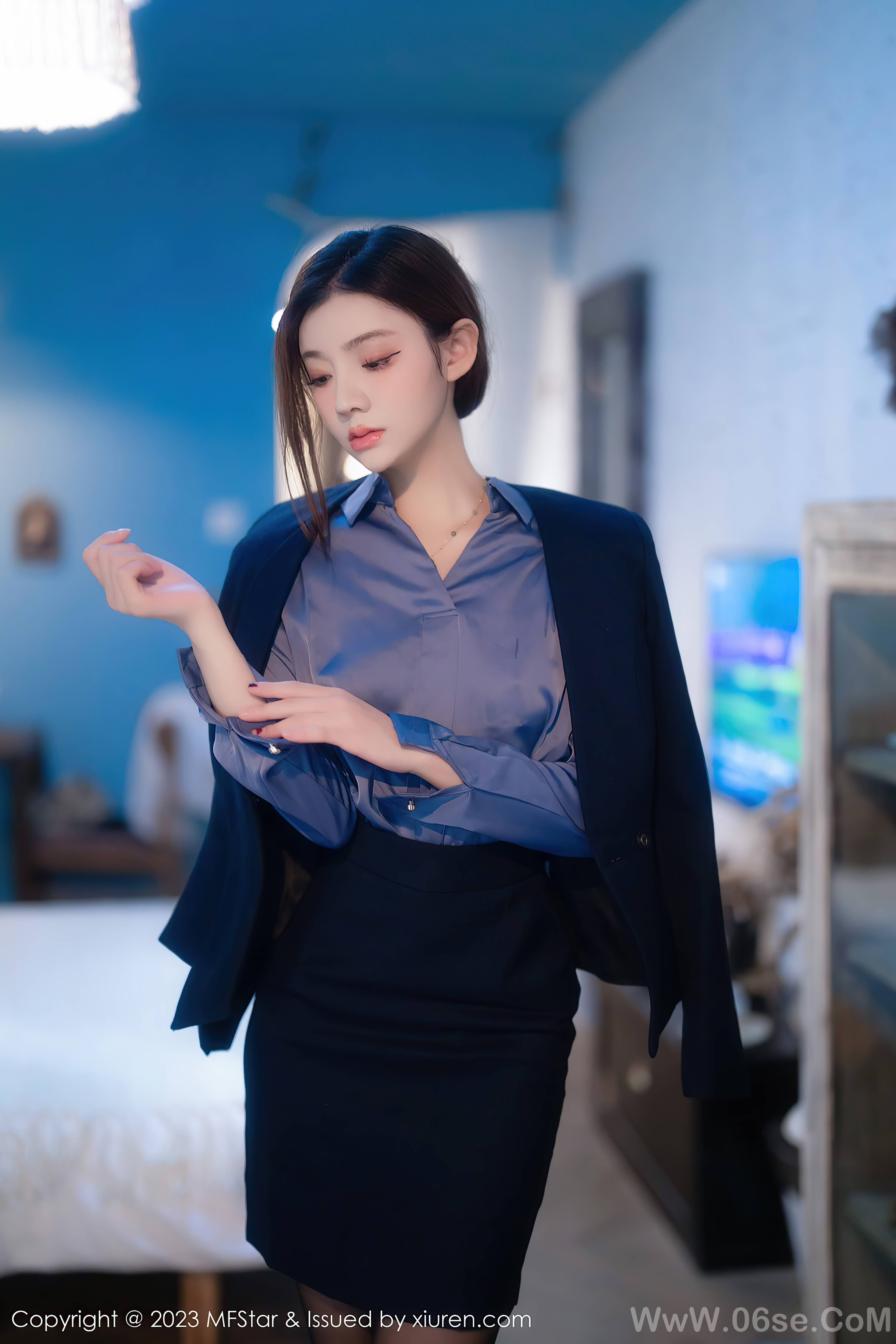 图片[7]-MFStar Vol.610 加朵babe-六色网