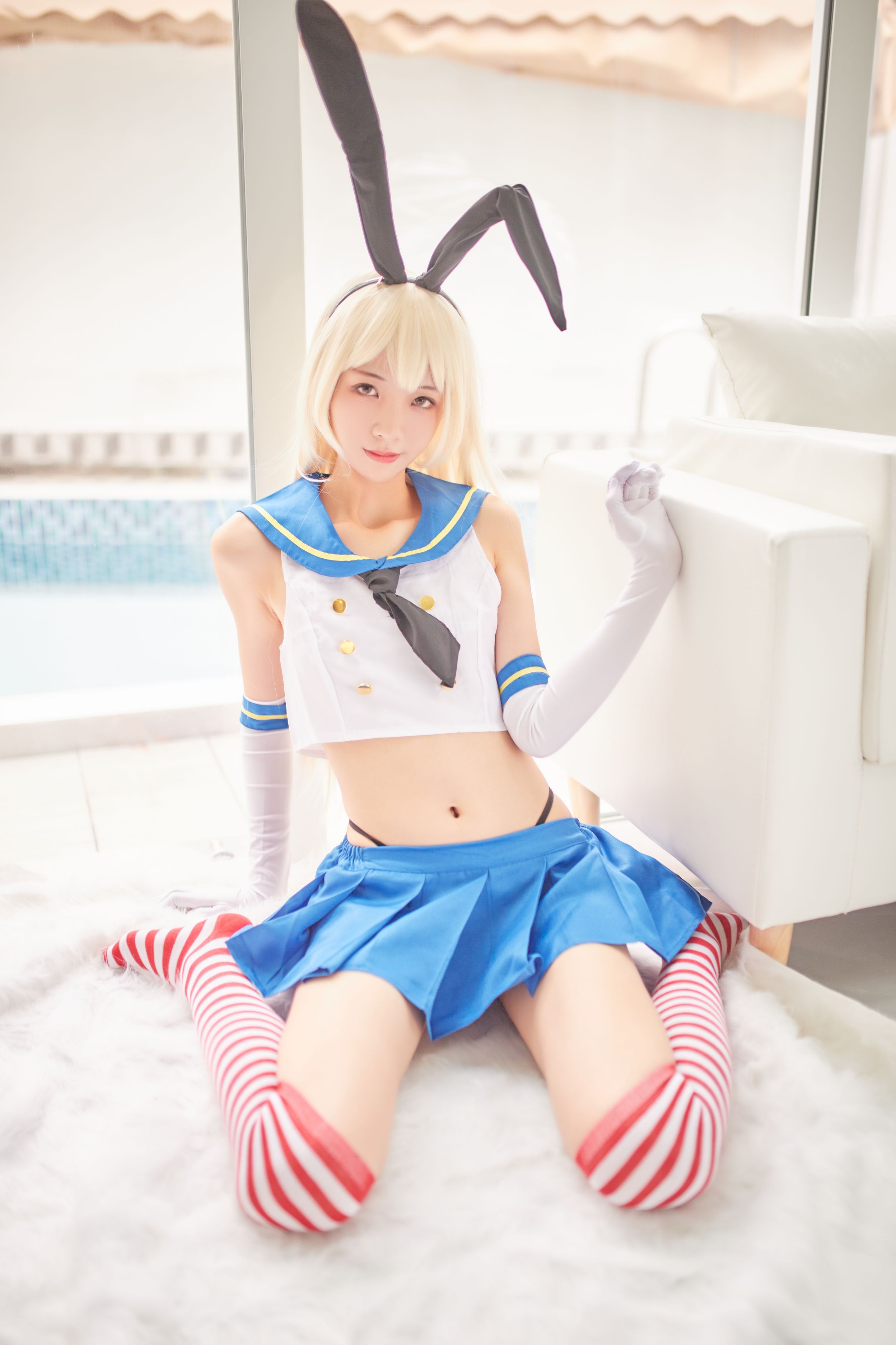 西瓜 - C服岛风少女摄影输出 144