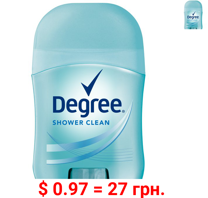 Degree Women Shower Clean Dry Protection Antiperspirant Deodorant, 0.5 oz