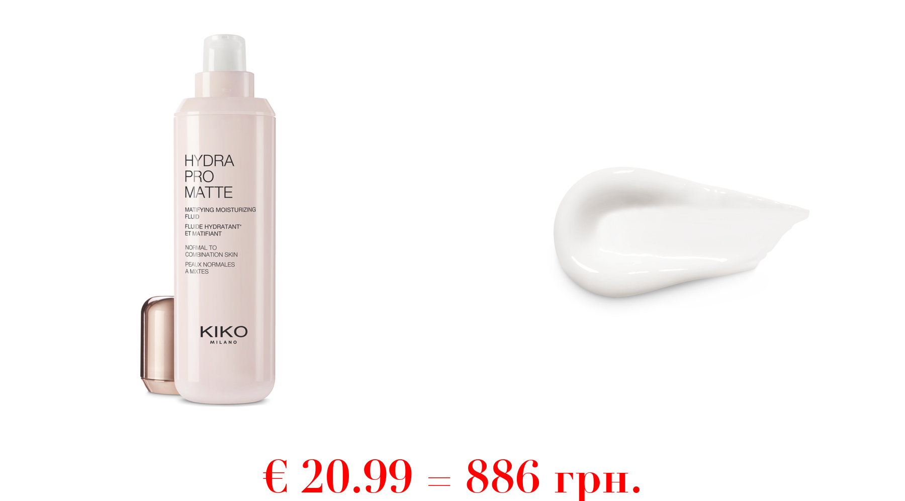 hydra pro matteMattierendes Feuchtigkeitsfluid mit Hyaluronsäure