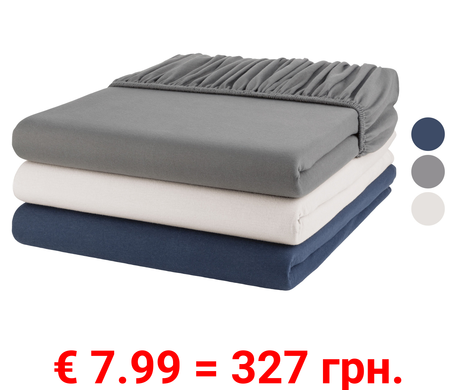 LIVARNO home Jersey Spannbettlaken, 140-160 x 200 cm