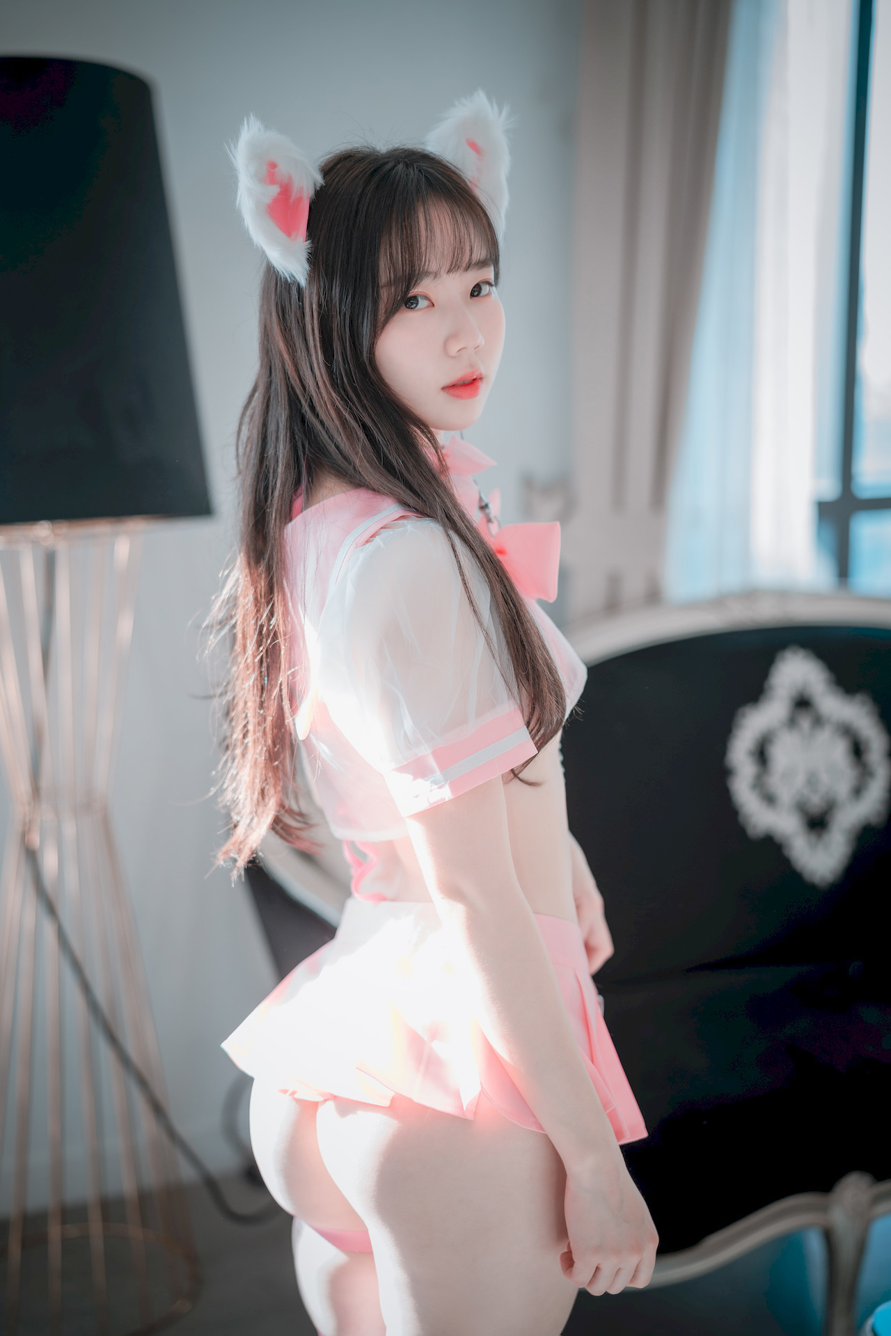 Myua 뮤아, [DJAWA] Catgirl in Pink Set.01 2