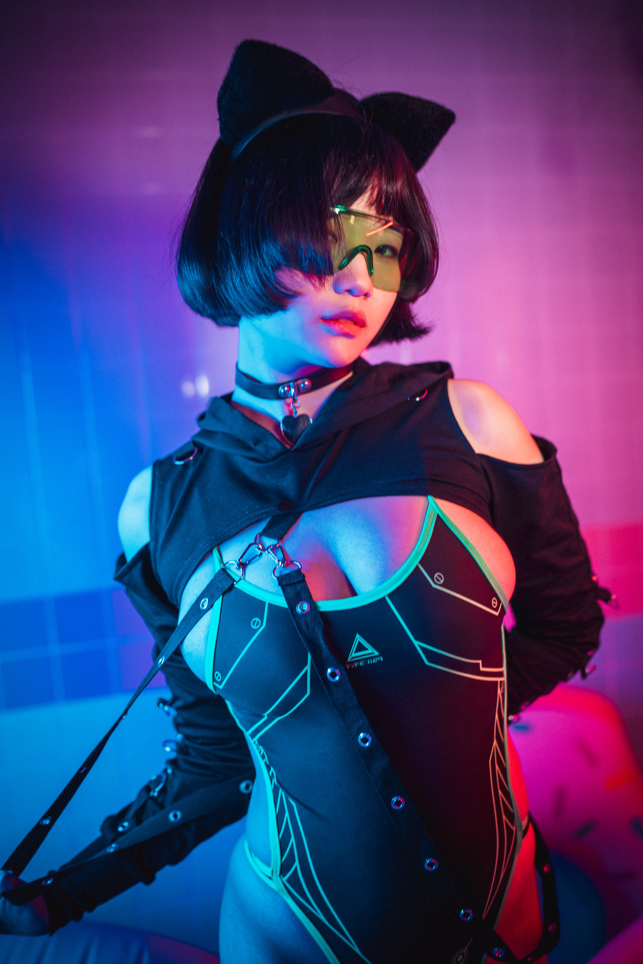 Mimmi 밈미, [DJAWA] Cyberpunk Girl 26