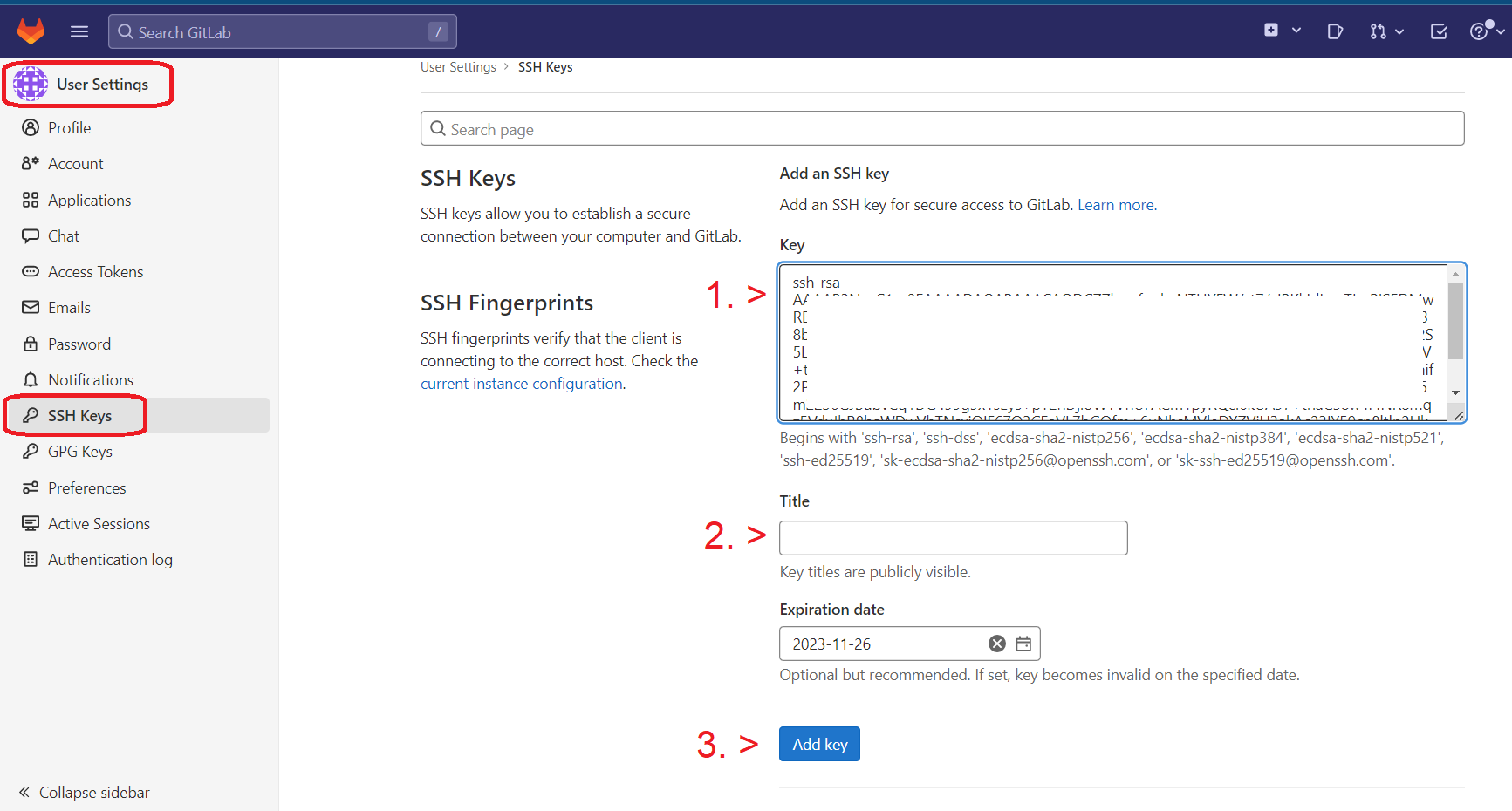 SSH в гитлаб альфы – Telegraph