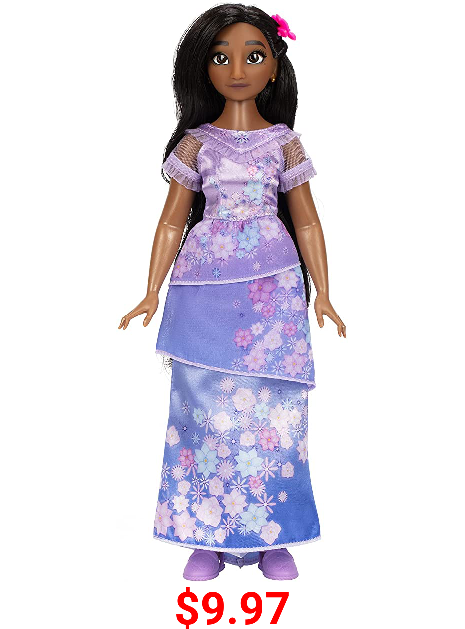Disney Encanto Isabela Fashion Doll with Dress, Shoes & Hair Pin