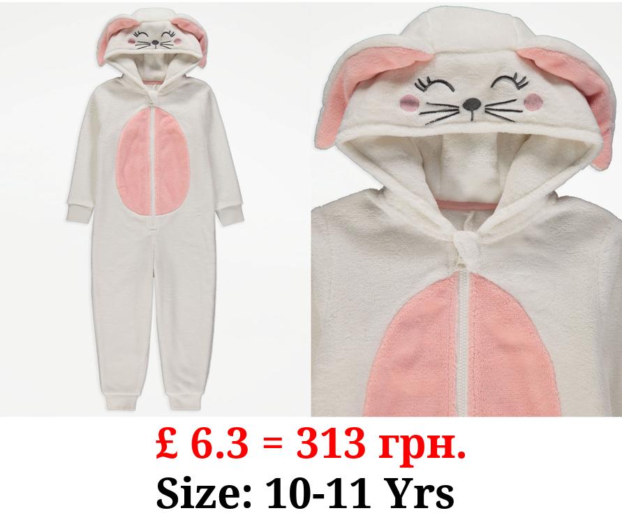 Bunny Fleece Onesie