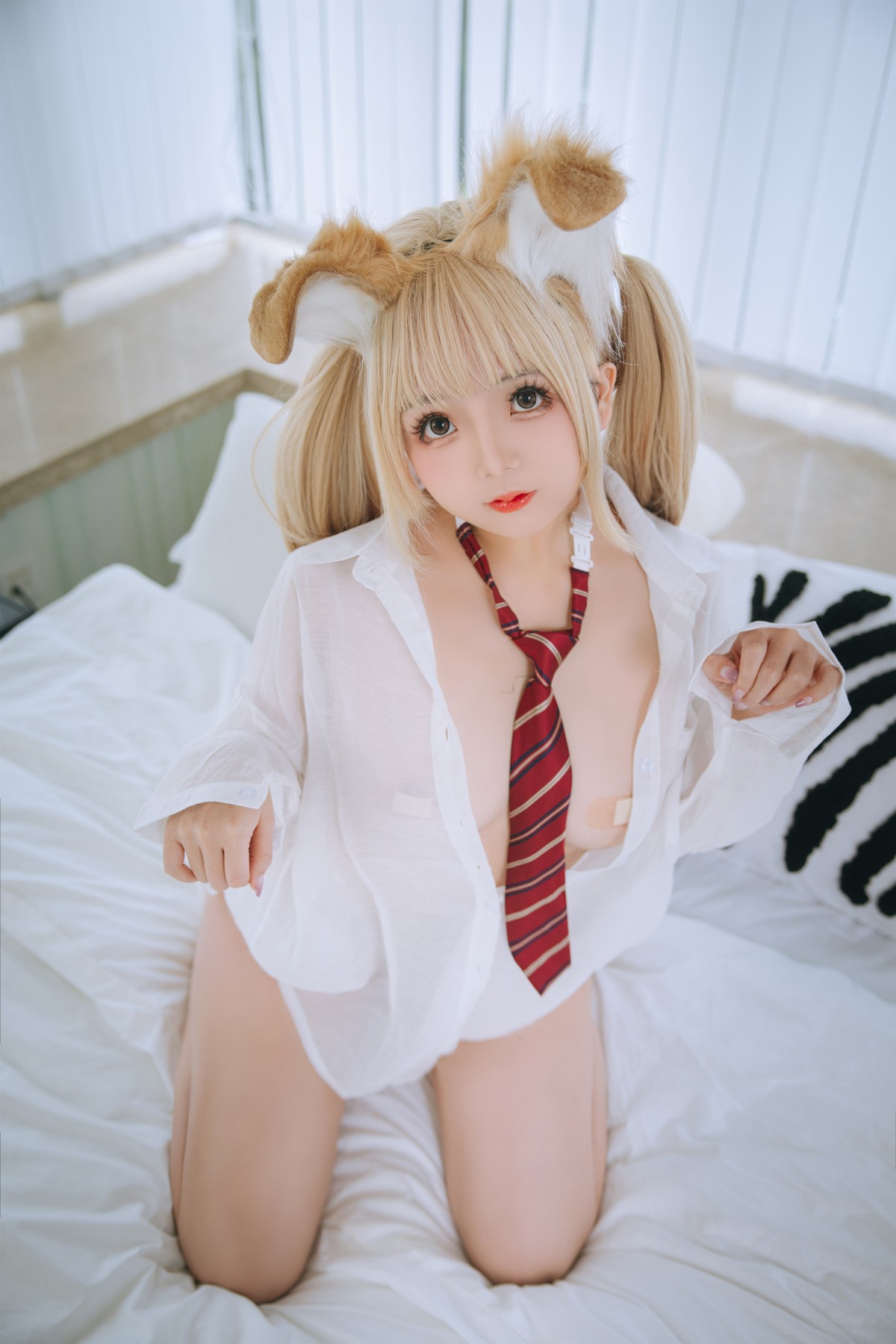 Cosplay 日奈娇 衬衫小狗 Set.01 14