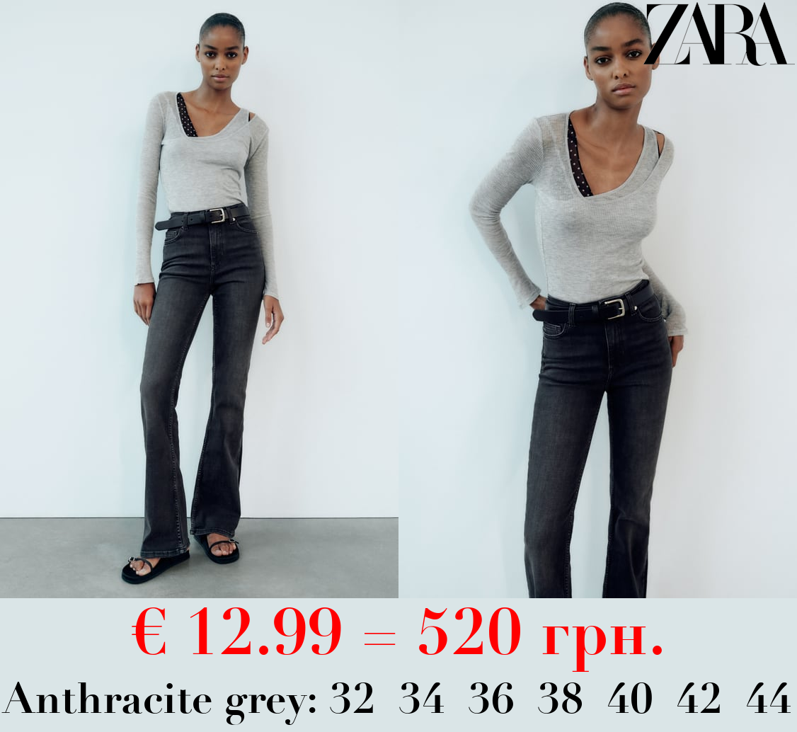 TRF FLARE MID-RISE FULL LENGTH JEANS