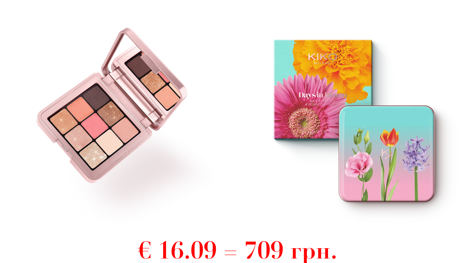 days in bloom multi-faceted eyeshadow palette