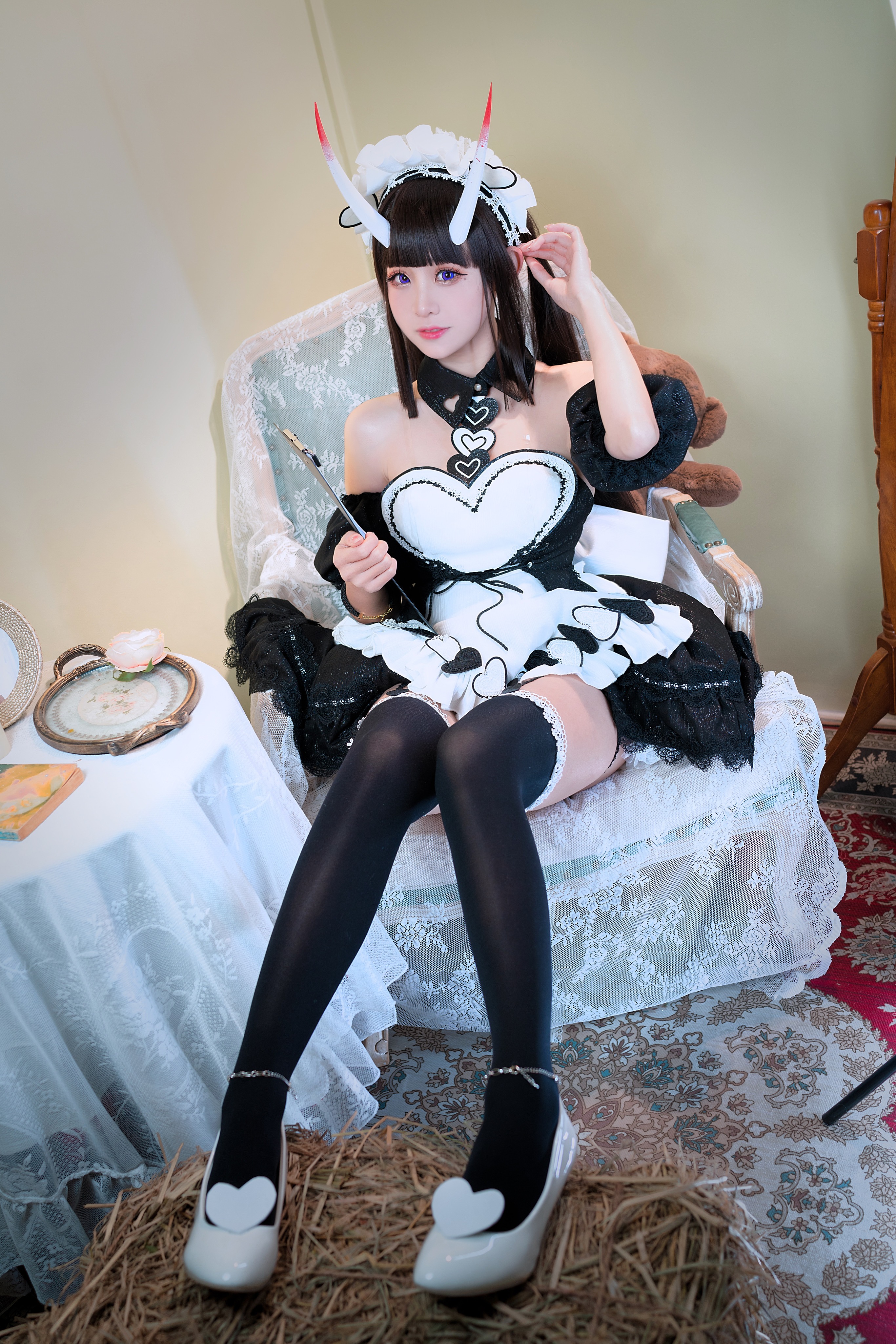 miko酱 碧蓝航线 - 能代女仆 33