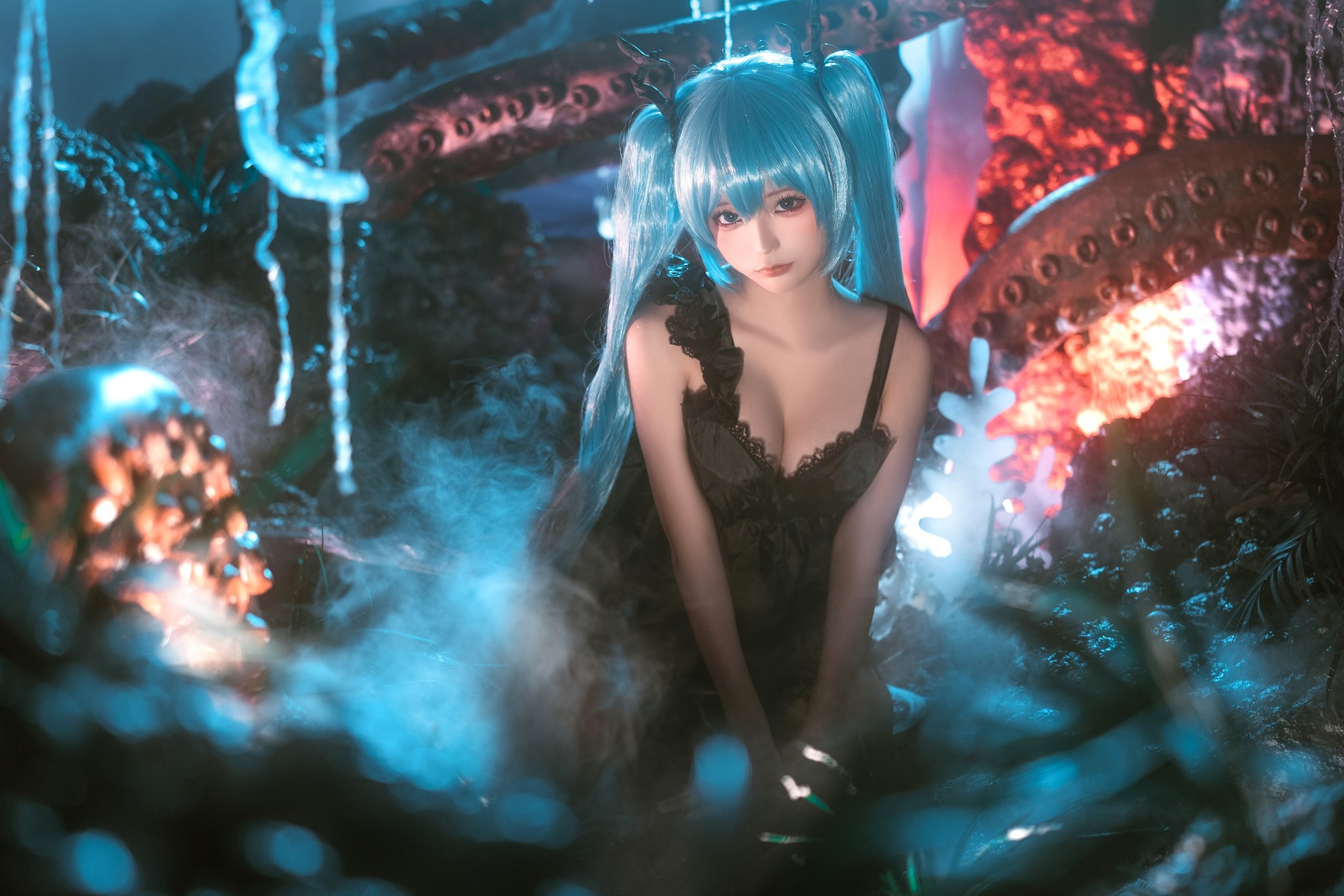 蠢沫沫 Cosplay 深海少女 13