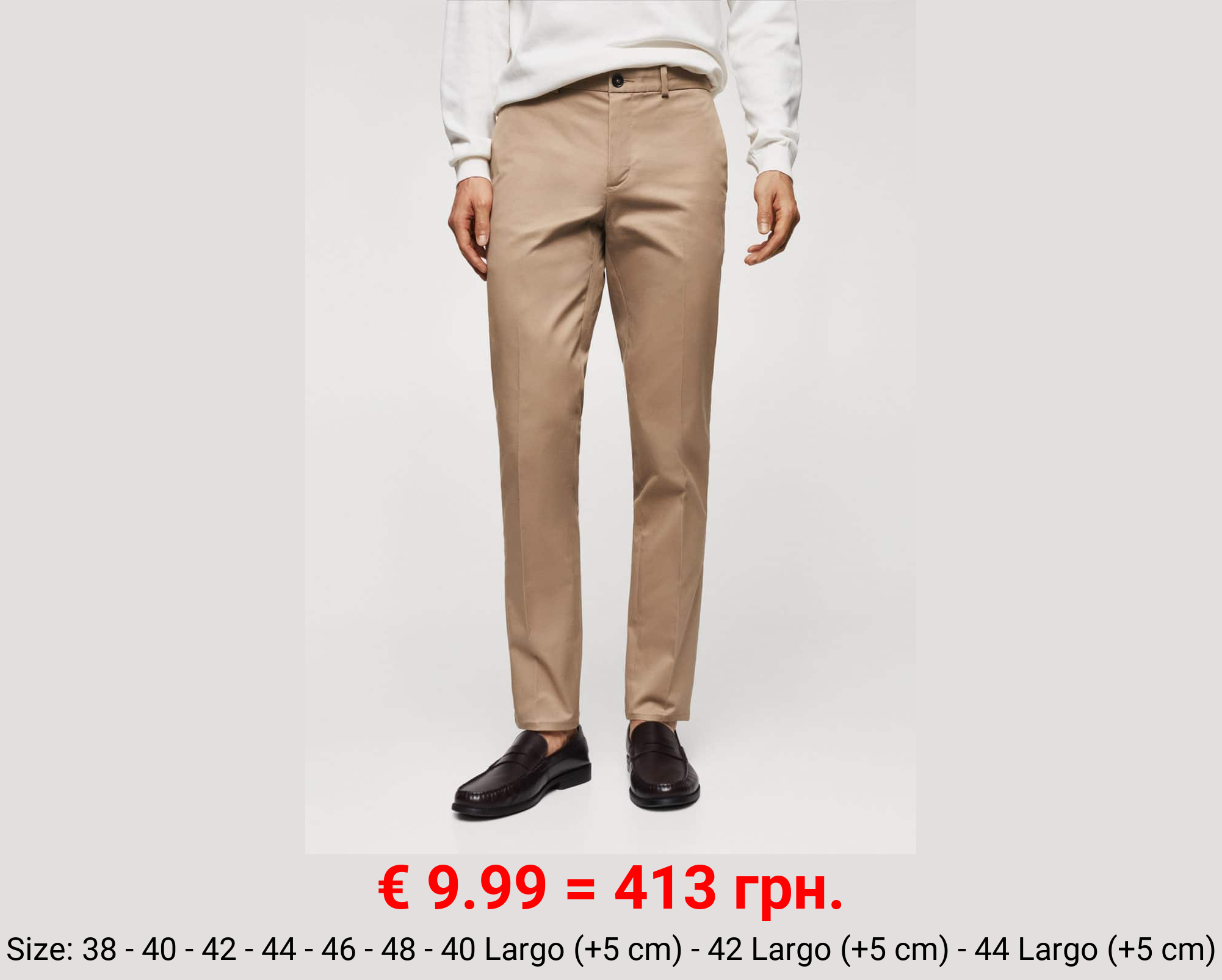 Pantalón chino slim fit