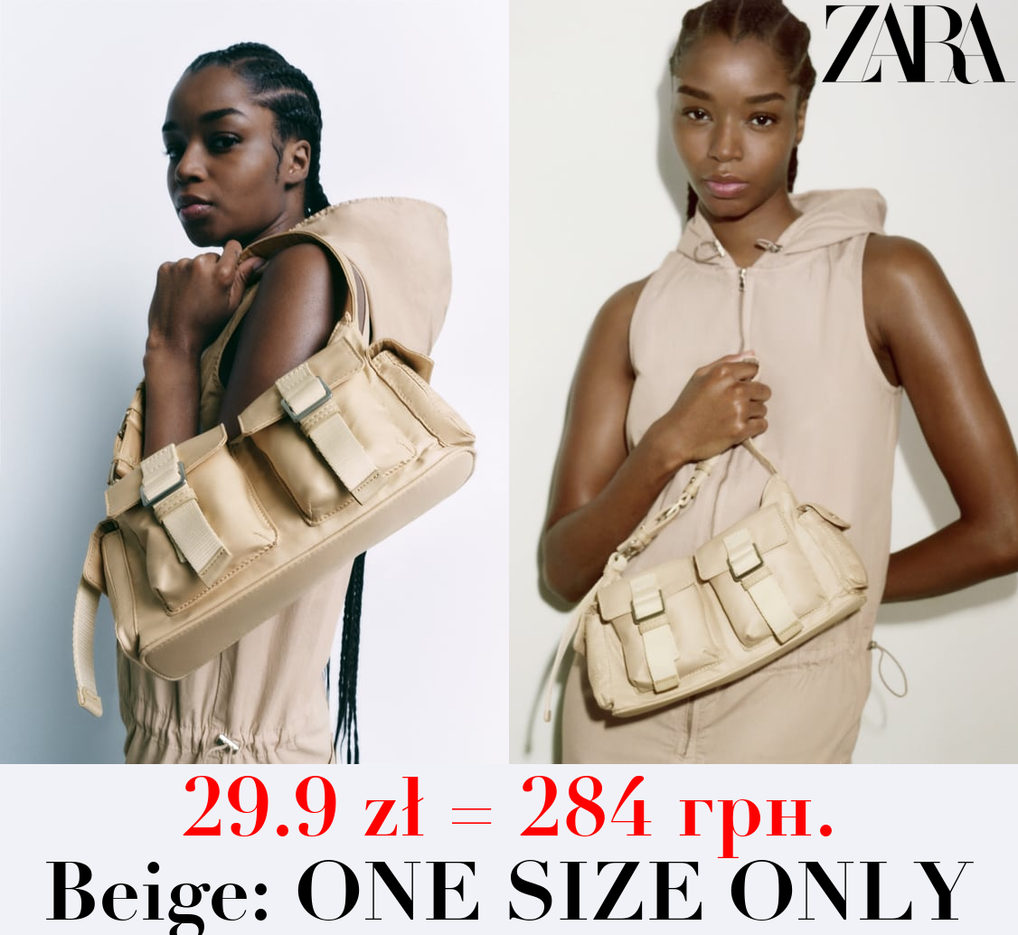 SHOULDER BAG WITH POCKETS