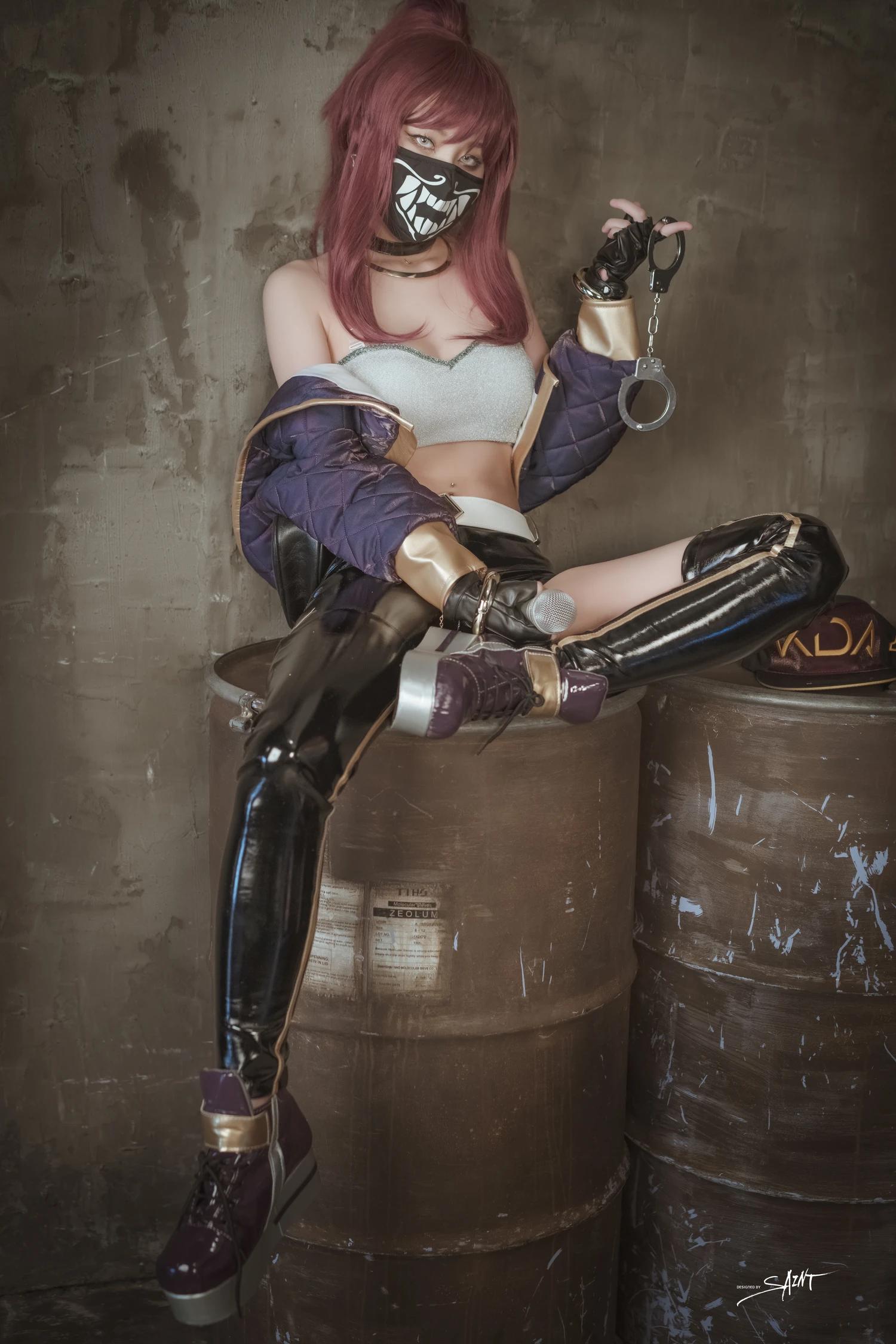 Yuna 유나, [SAINT Photolife] KDA Akali 22