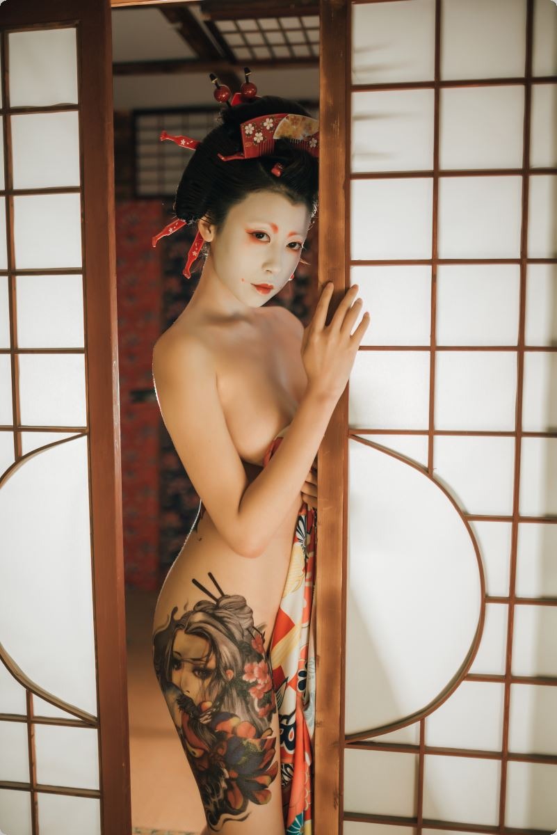 [Cos]奈汐酱 -艺妓[39P] 21