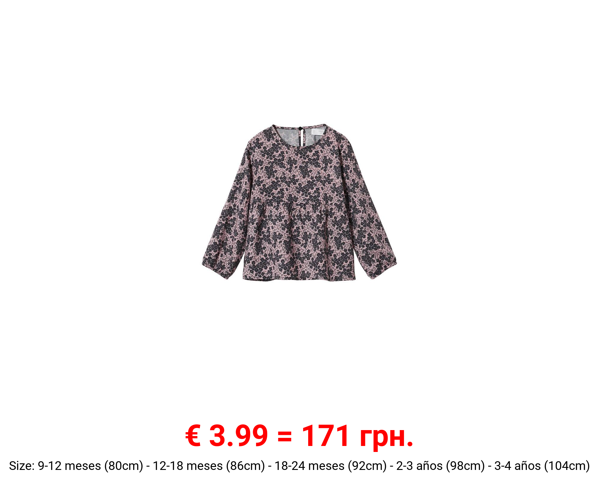 Blusa estampado floral