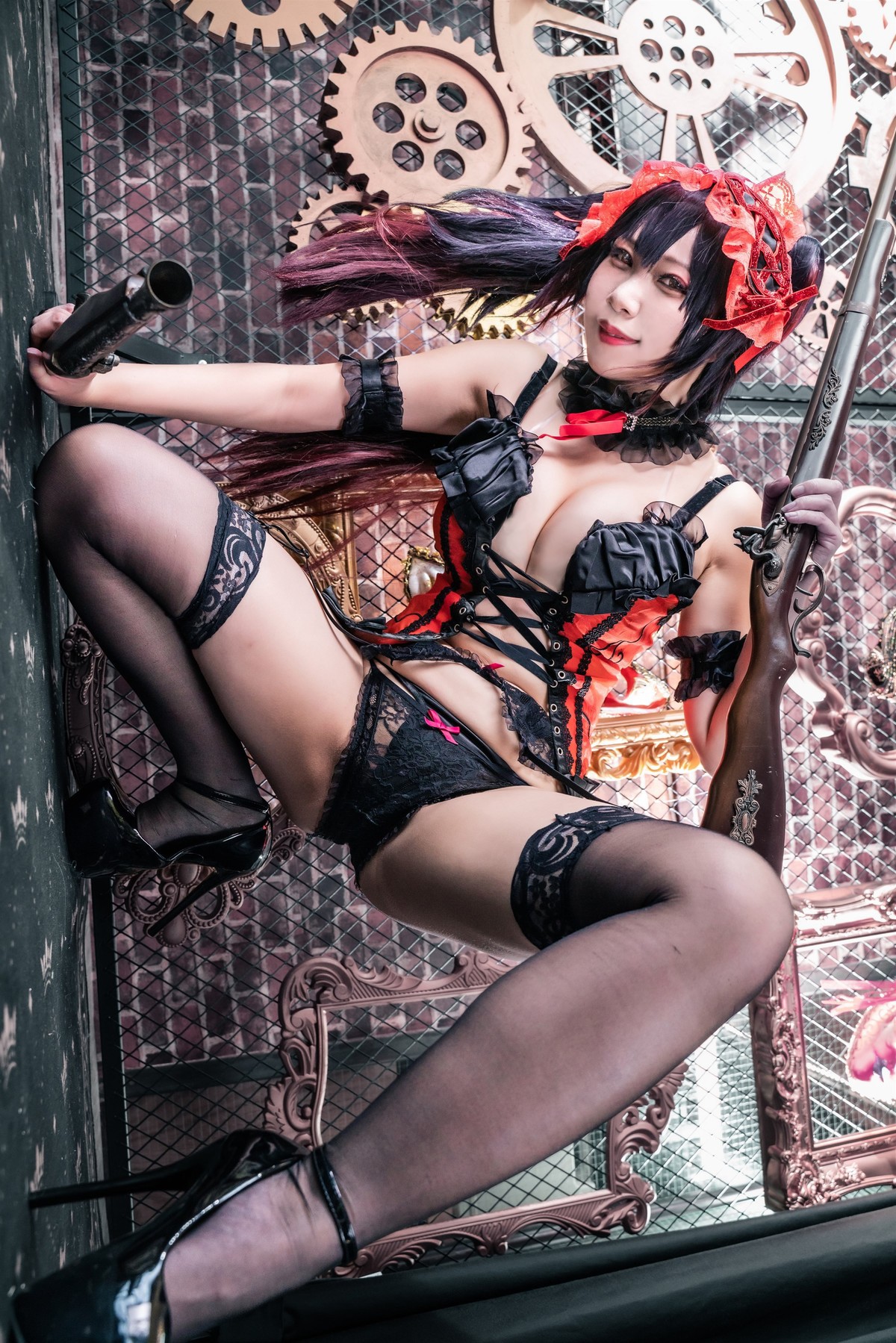 Cosplay 小琪Aki 时崎狂三 Kurumi Tokisaki 46