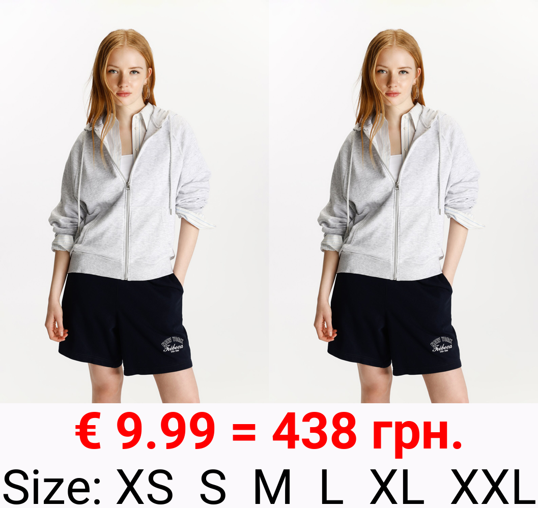 Zip-up hoodie