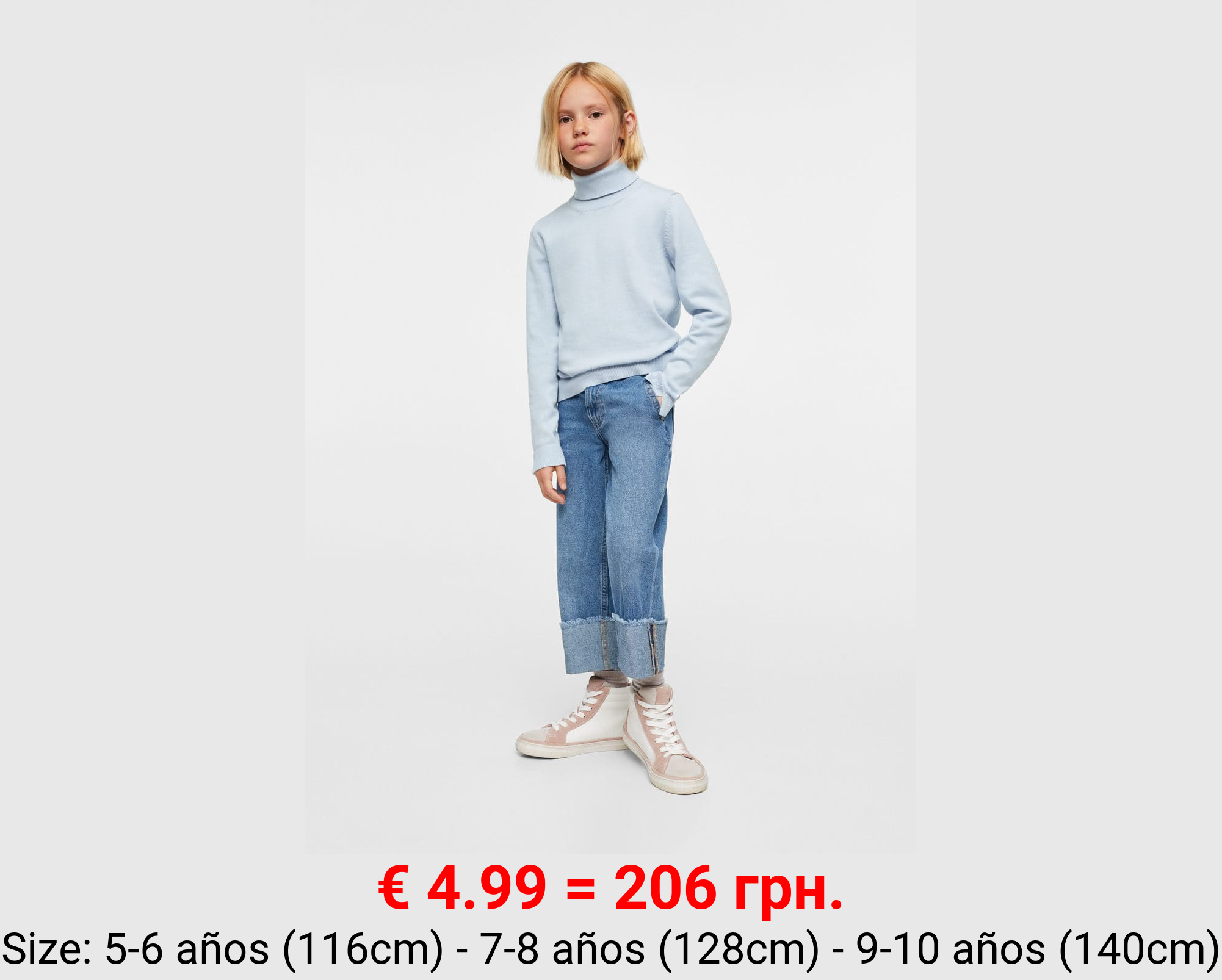 Jersey cuello vuelto