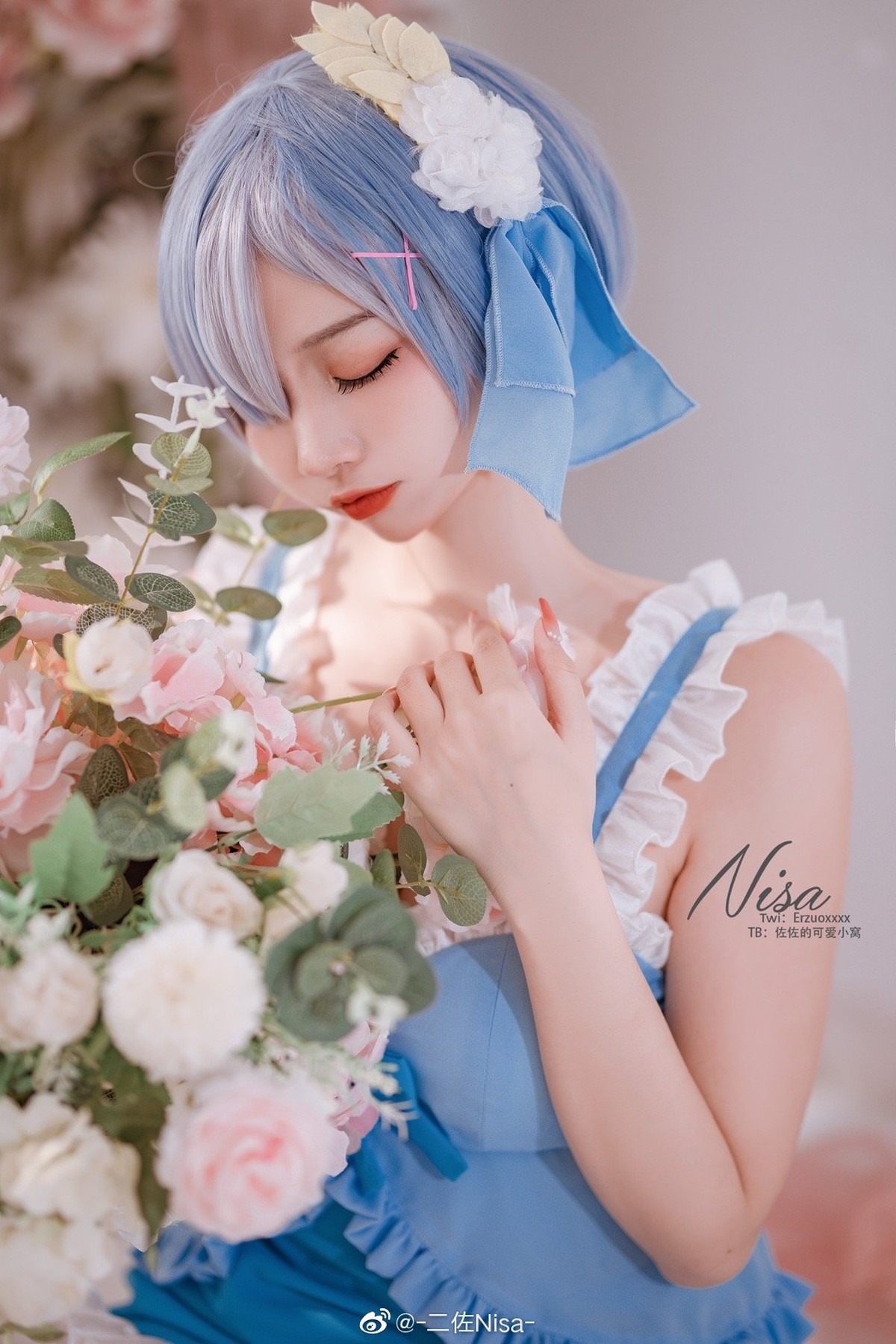 二佐Nisa Cosplay 蕾姆 12