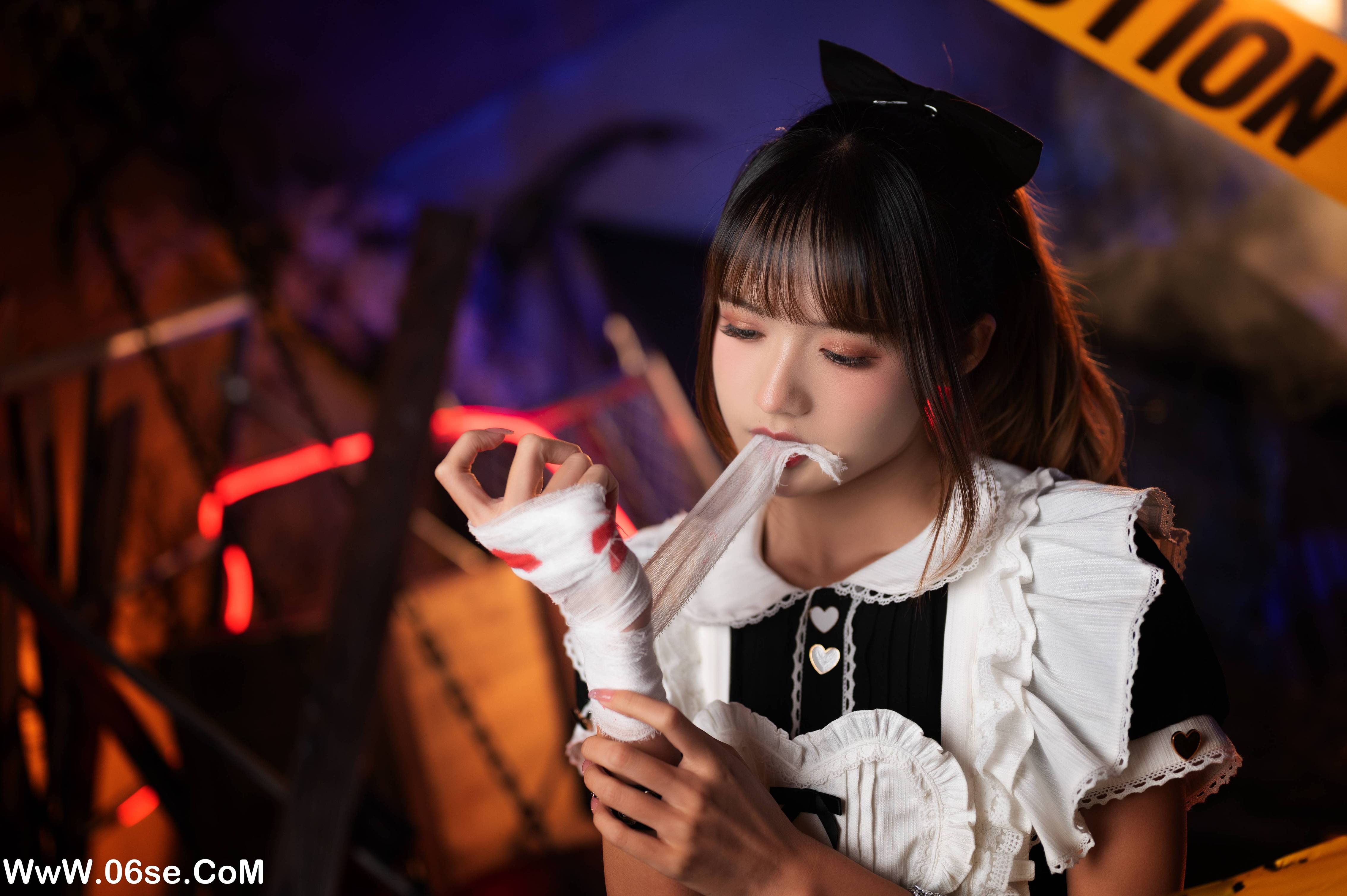图片[3]-[YITUYU艺图语]2022.06.25 战斗女仆 兔子Zzz不吃胡萝卜[24P-260.8M]-六色网