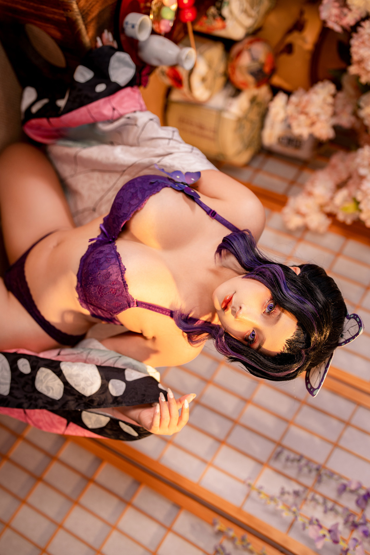 Cosplay SayoMomo小桃 Kochou Shinobu 5