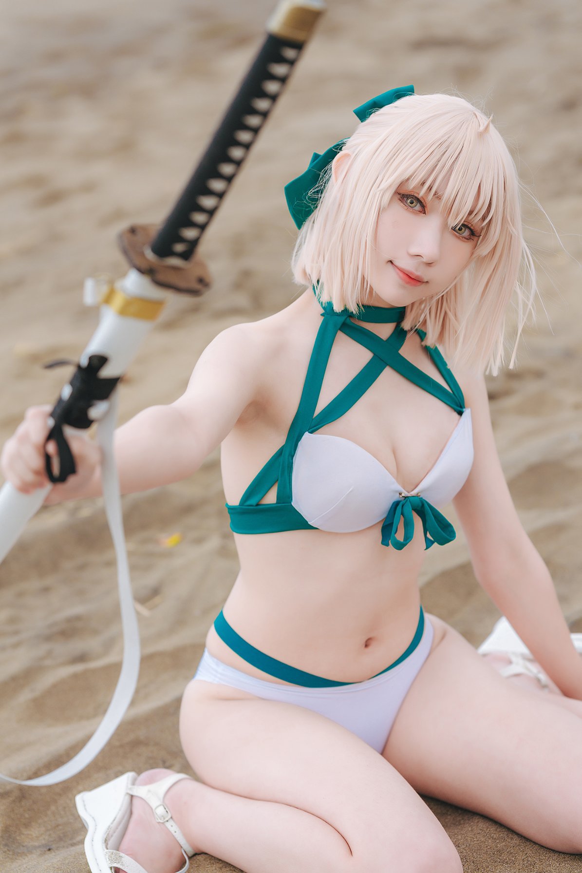 麵Mian Cosplay 沖田総司Okita Souji 12
