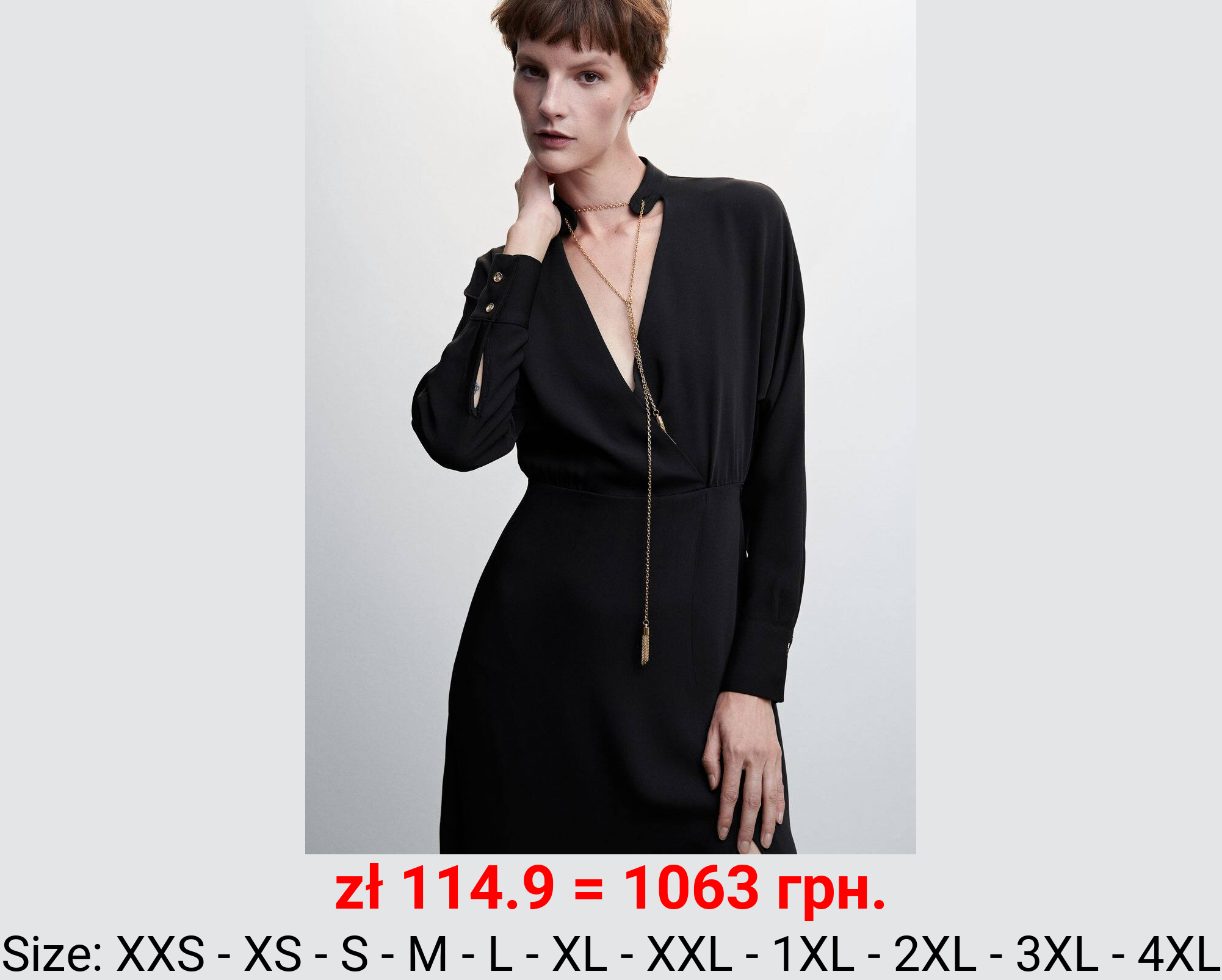 Vestido detalle cadena