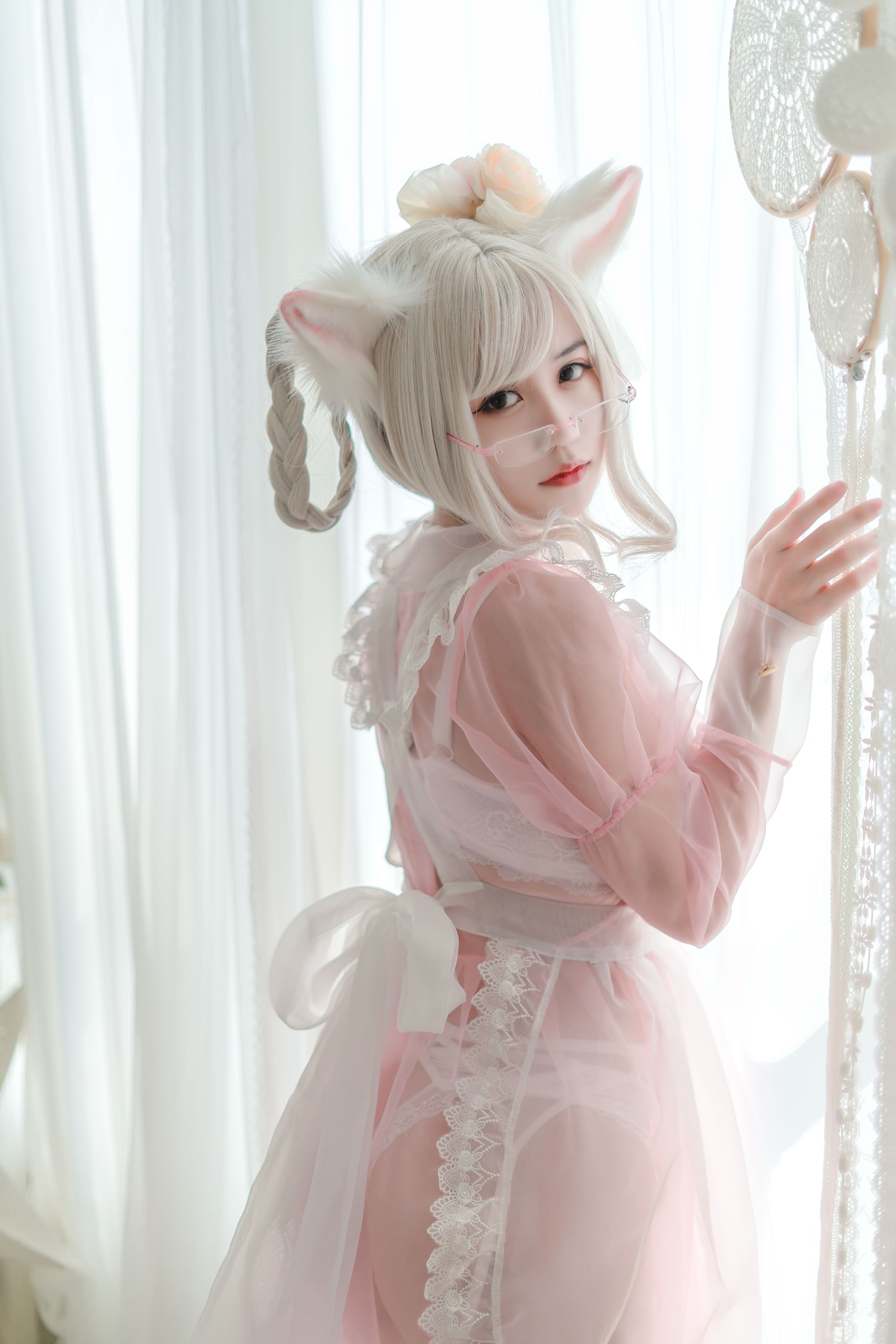 小仓千代w-透明女仆粉色[24P] 23