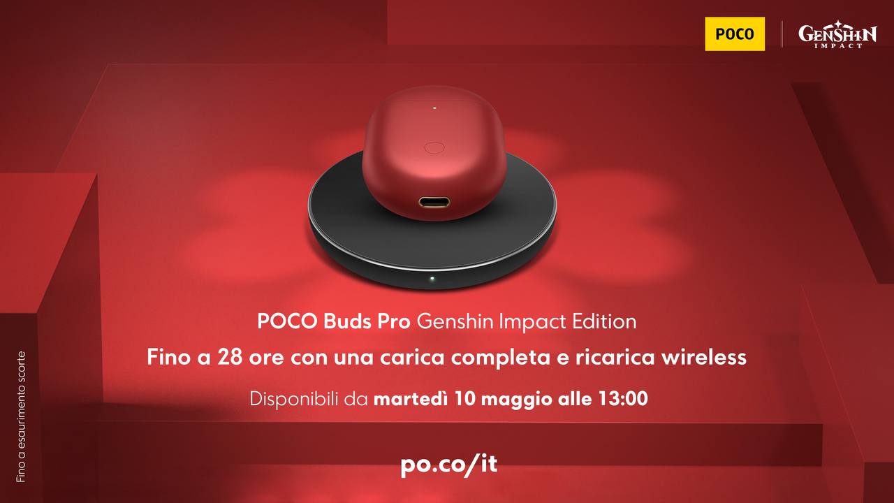 Poco buds pro genshin impact edition