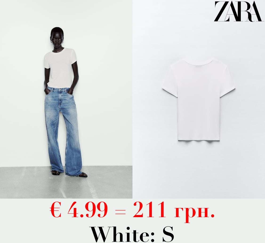 SHORT SLEEVE LYOCELL T-SHIRT