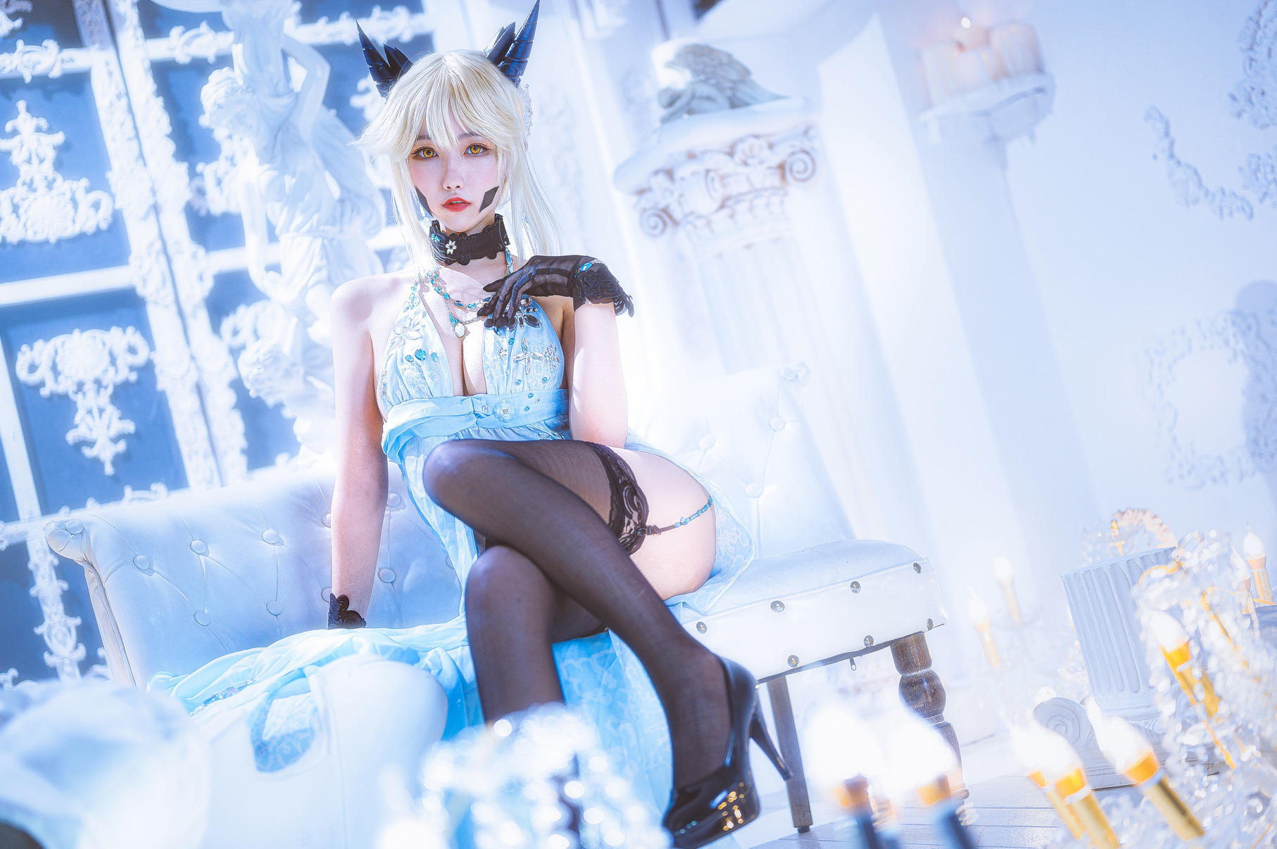 [Momoko葵葵] Artoria Pendragon Alter 黑枪呆礼服 2