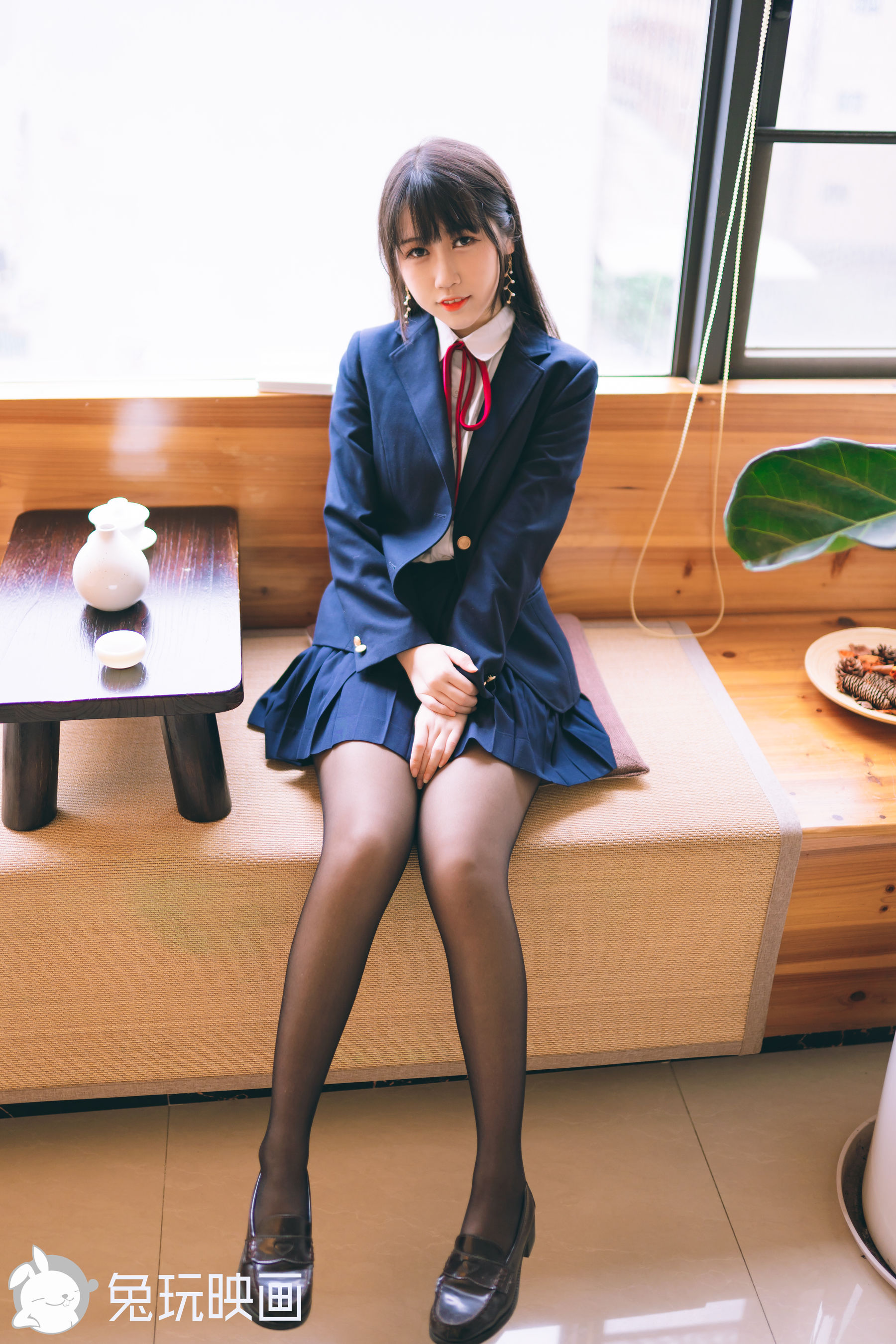 [兔玩映画]_-_黑丝JK小姐姐-写真图集共38P 1