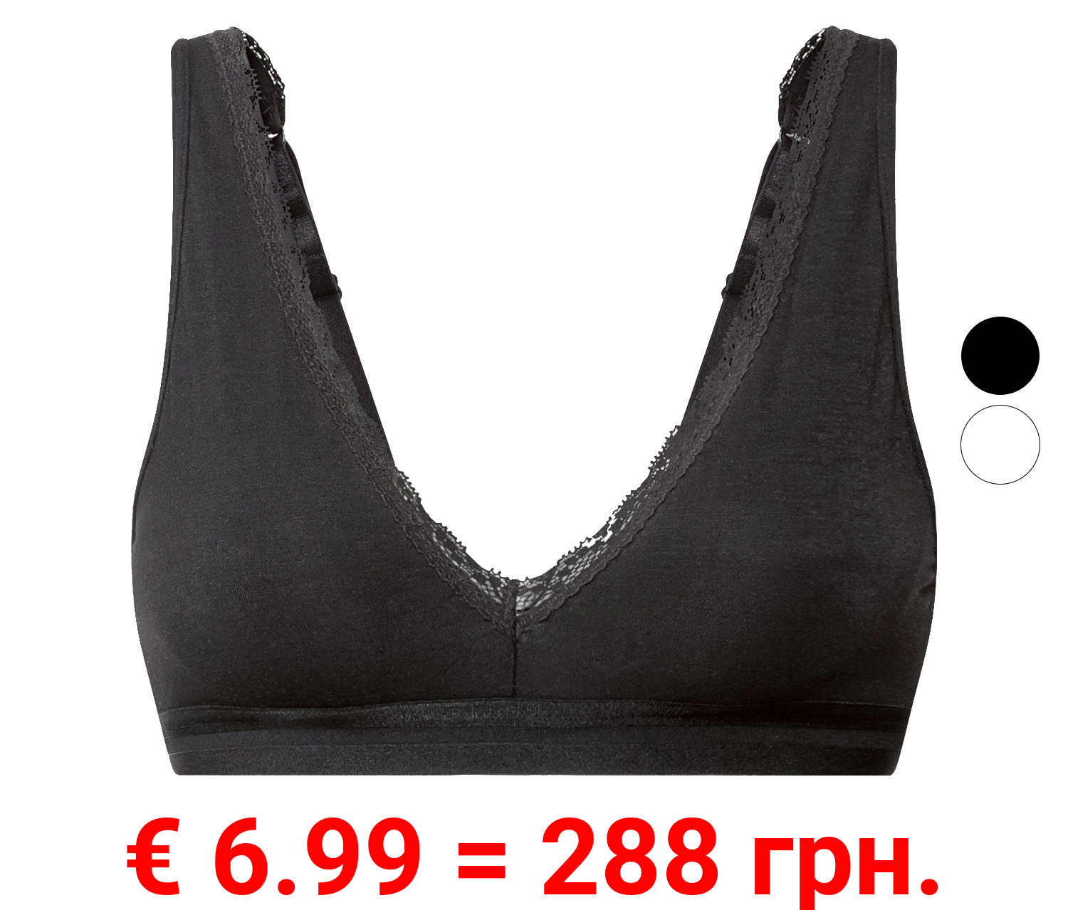 esmara® Damen Soft-BH mit eleganter Spitze