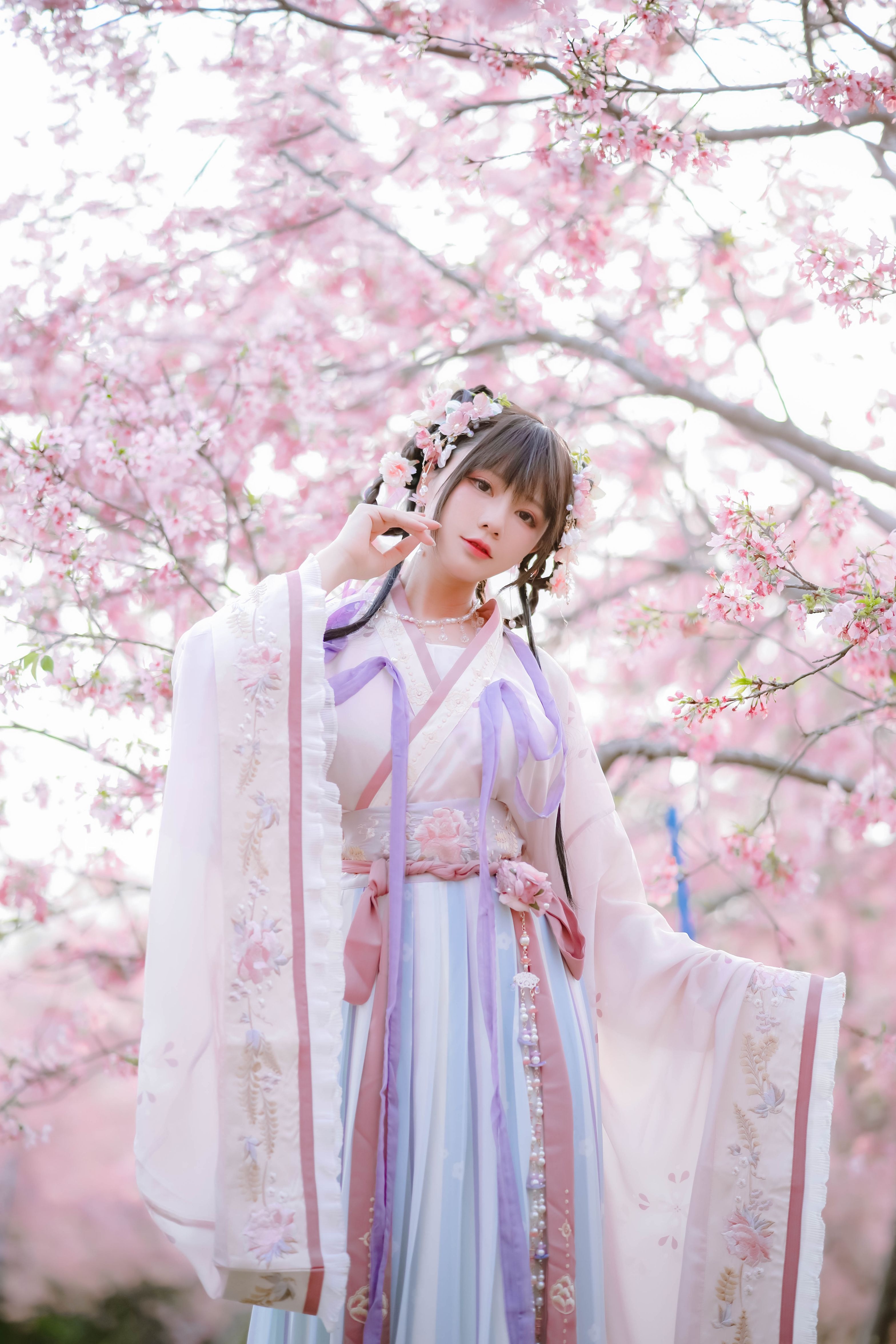 喵子Nyako - 樱花汉服 花神祈愿 [52P-219MB] 31