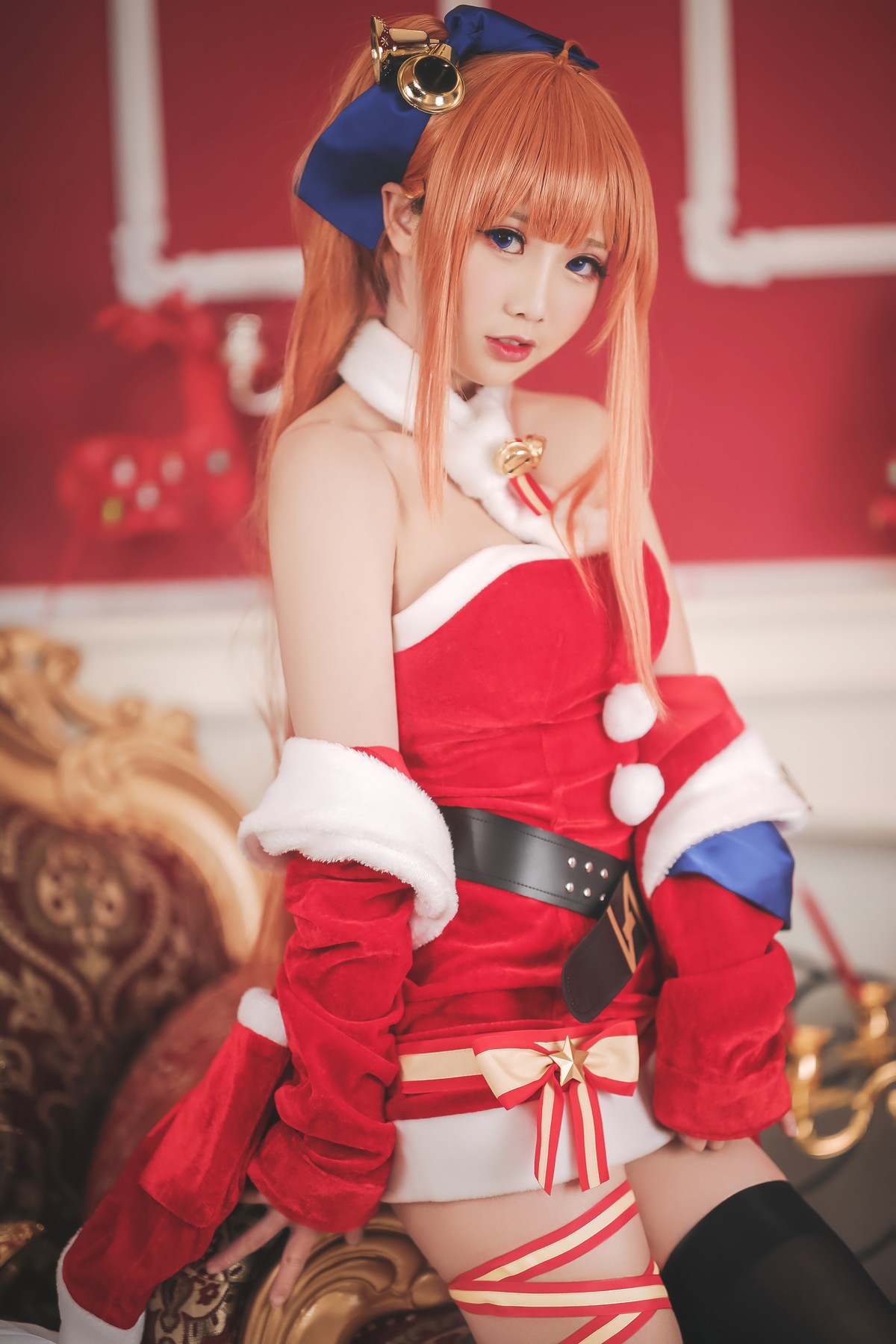 Cosplay 面饼仙儿 FAL圣诞 15
