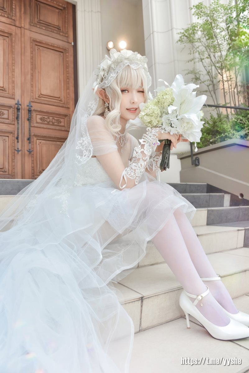 ElyEE子 - Bride & Lingerie [65P] 9