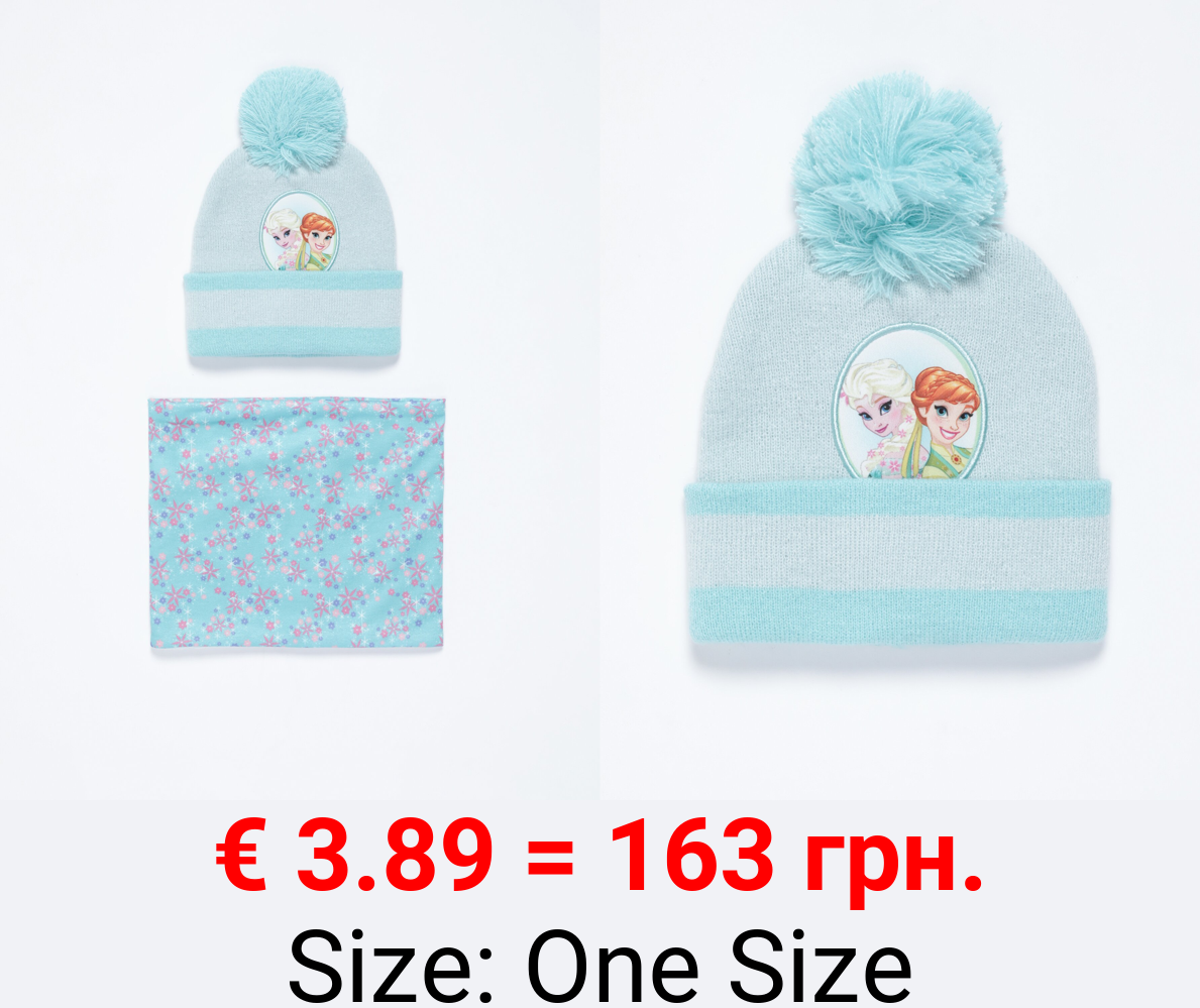 Frozen ©Disney knit beanie and neckwarmer set