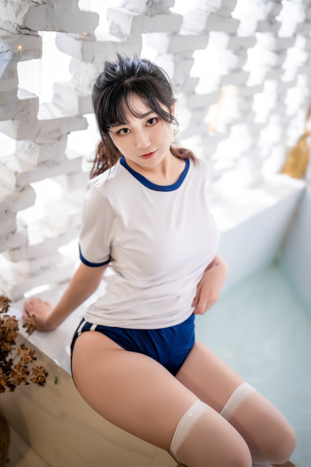 Cosplay 奇行家狗崽 浴场的体操服 10