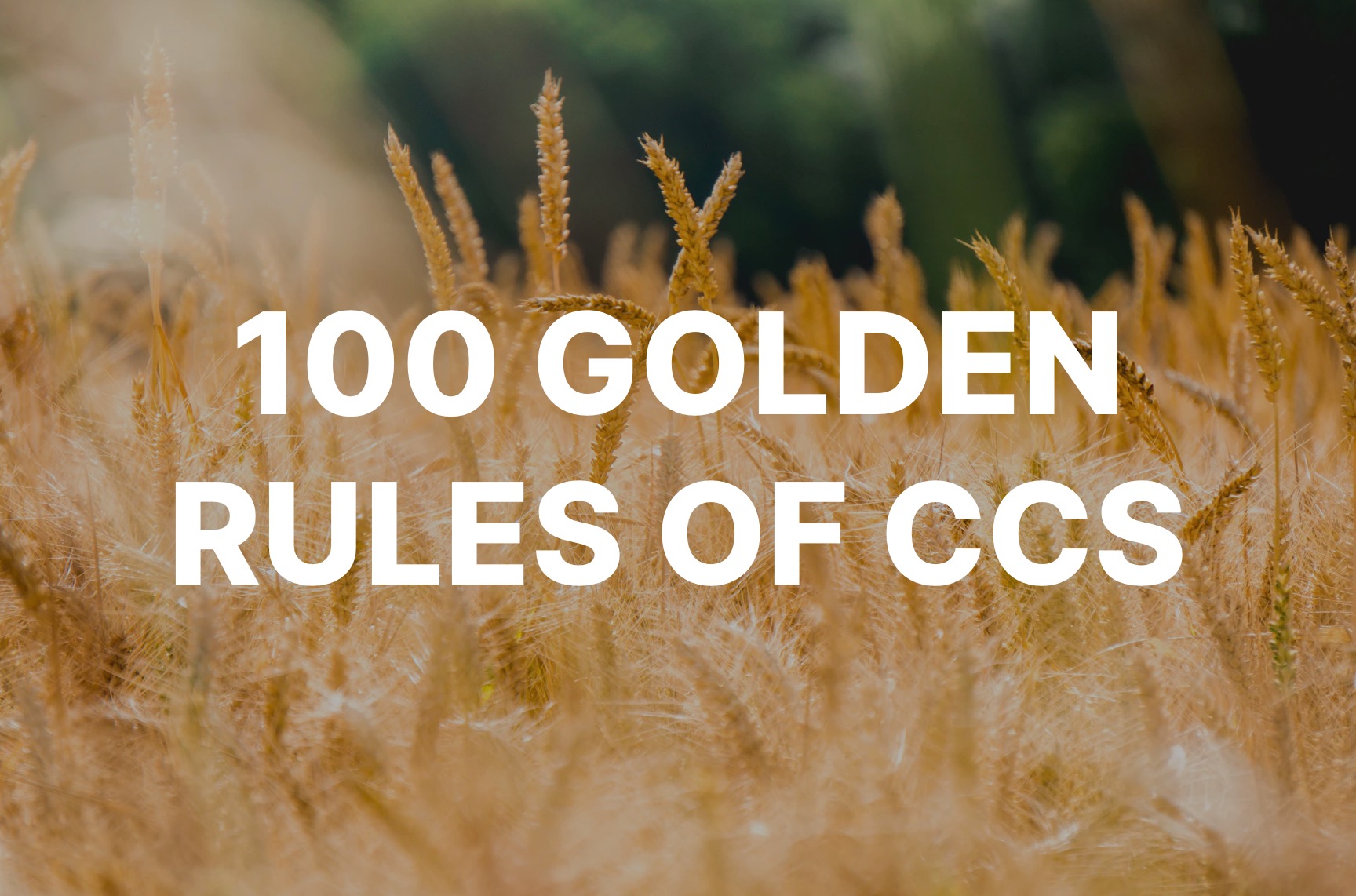 the-100-golden-rules-of-ccs-telegraph