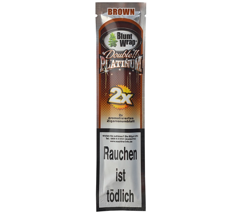 Double brown. Blunt Wrap Double Platinum.