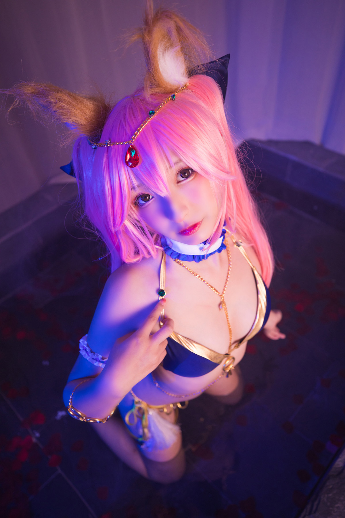 Cosplay 神楽坂真冬 玉藻前舞娘 Mysterious Love 24