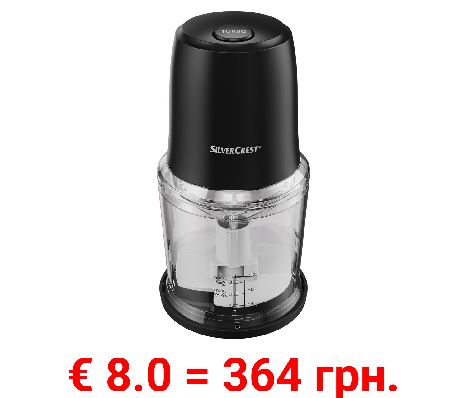 SILVERCREST® KITCHEN TOOLS Multizerkleinerer »SMZR 260 A1«, aus 25 % recyceltem Kunststoff