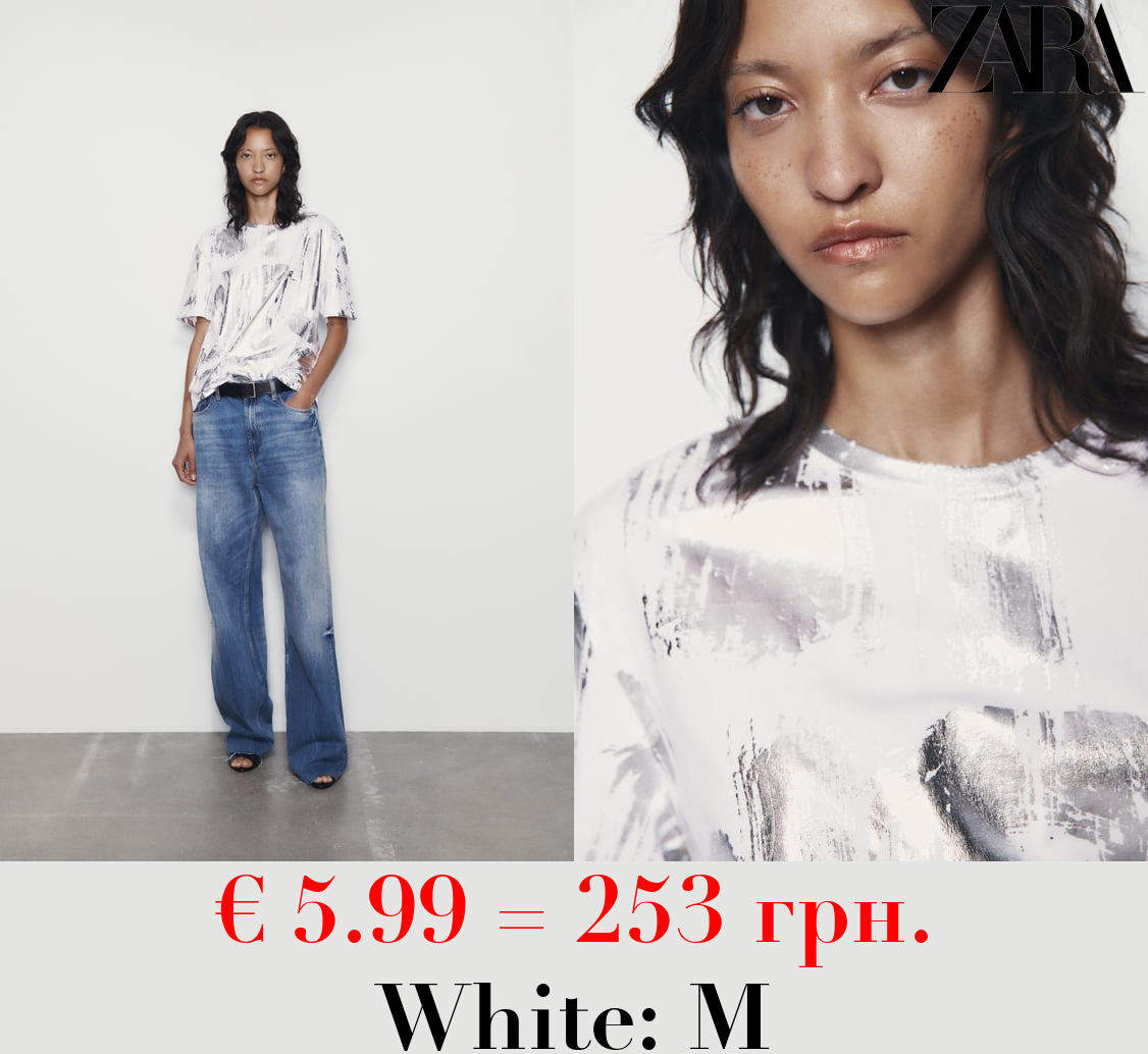 SHORT SLEEVE FOIL T-SHIRT