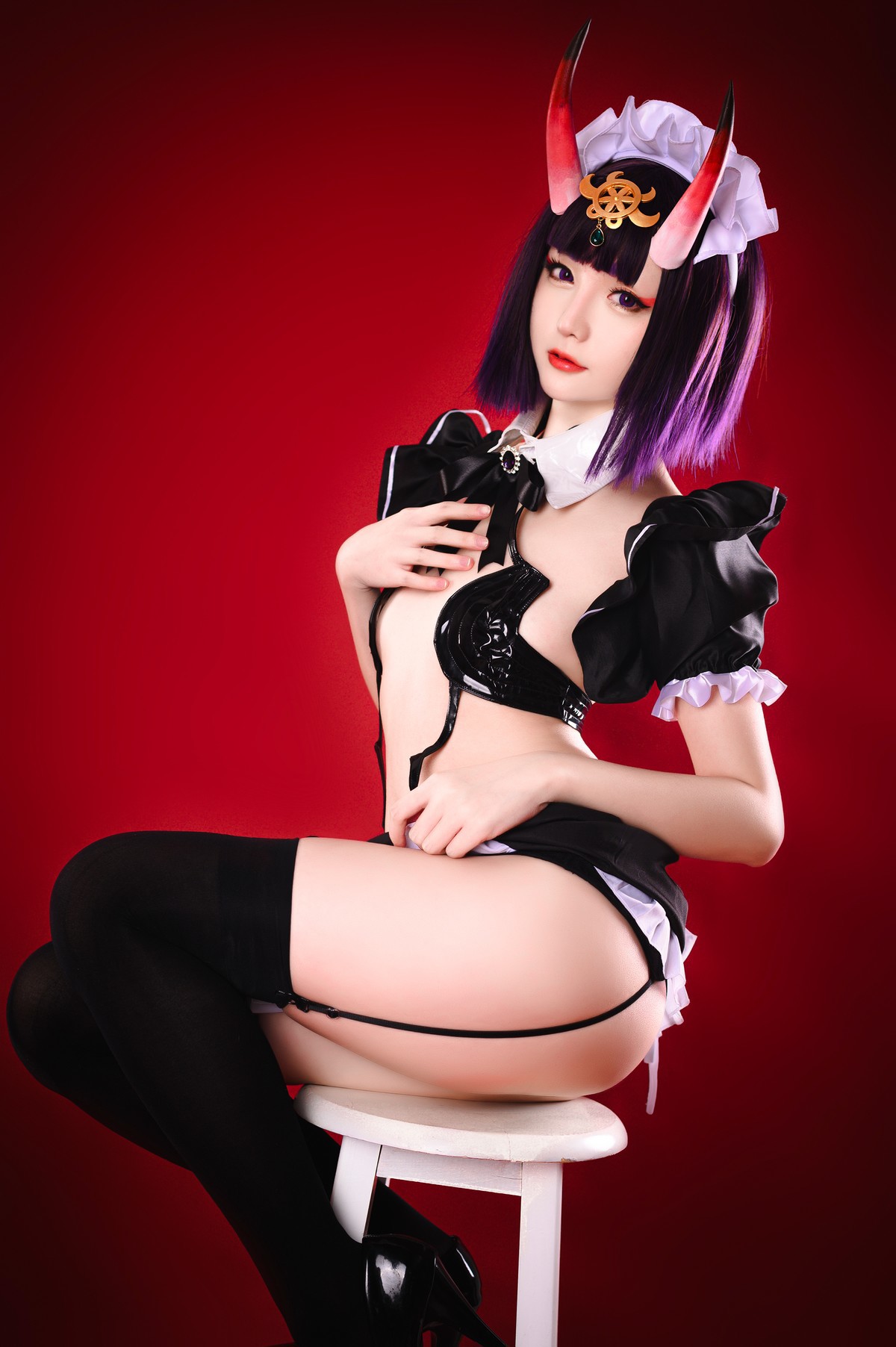 Cosplay 星之迟迟Hoshilily 酒吞原皮 26