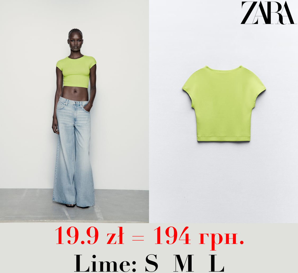 COTTON AND MODAL T-SHIRT