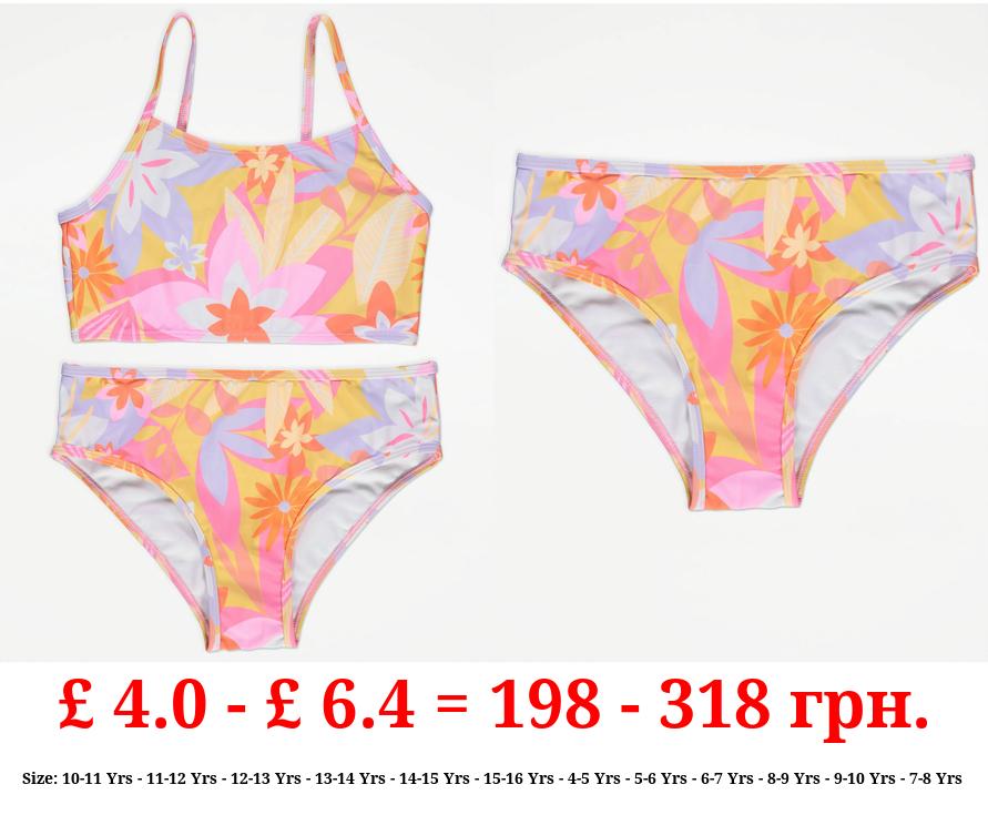 Bright Floral Bikini