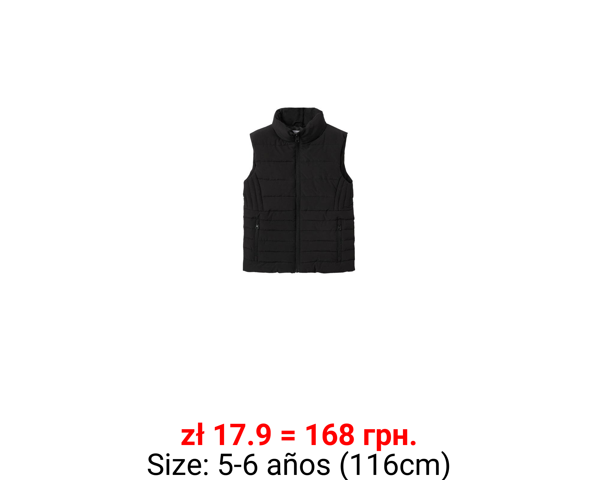 Chaleco acolchado bolsillos